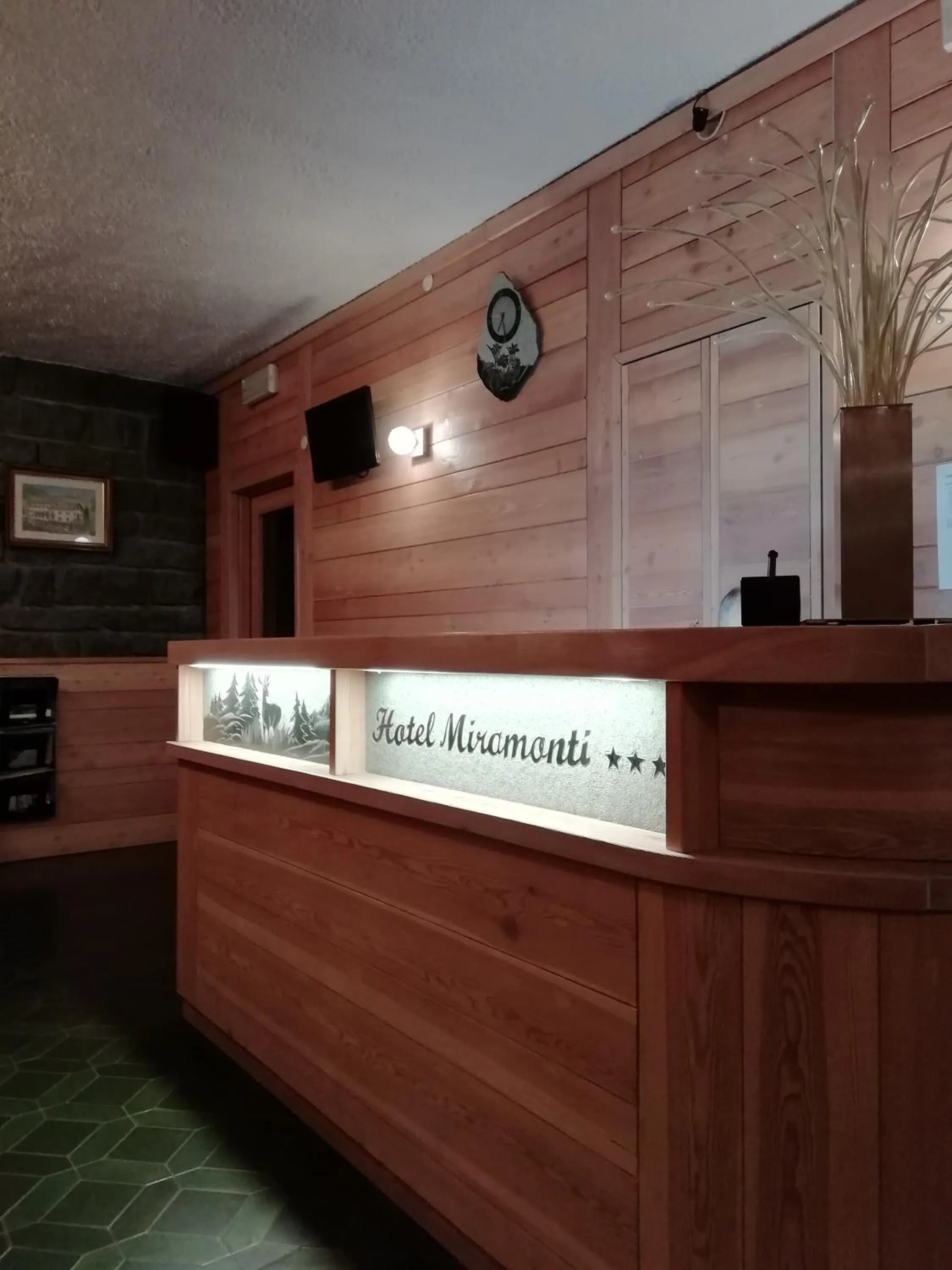 Lobby or reception in Hotel Miramonti