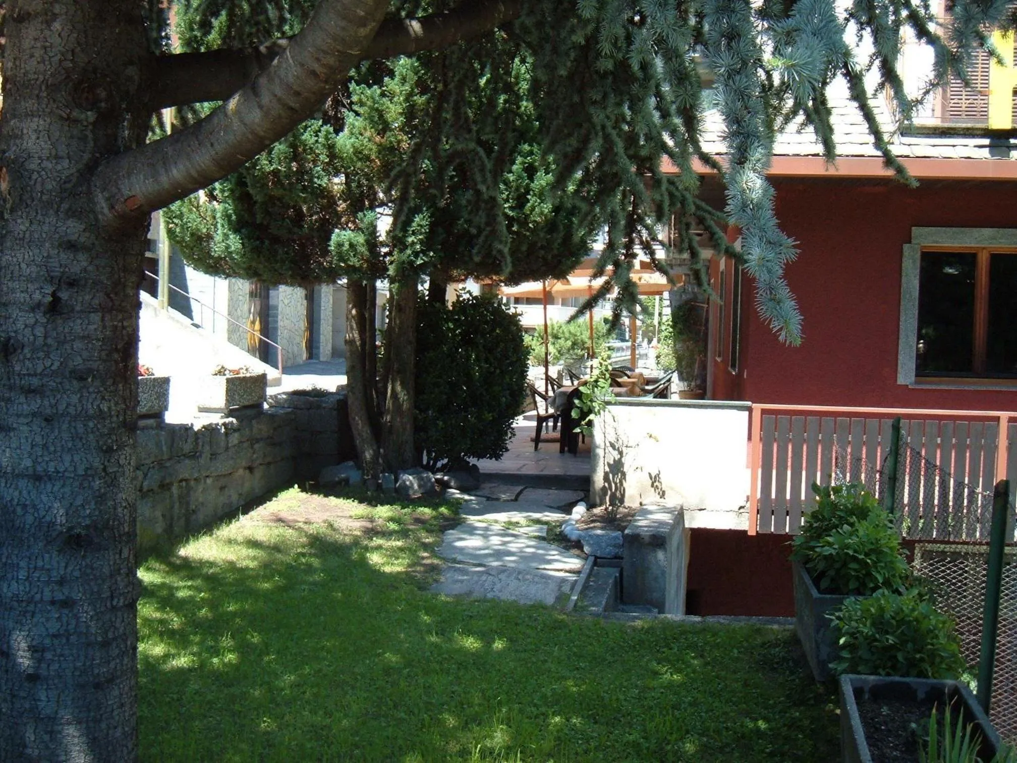 Garden in Hotel Miramonti