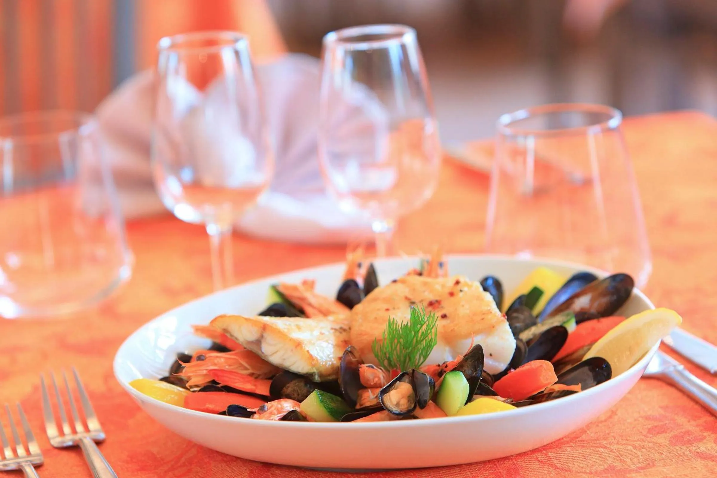 Food close-up in Hôtel L'Escale - Piscine & SPA