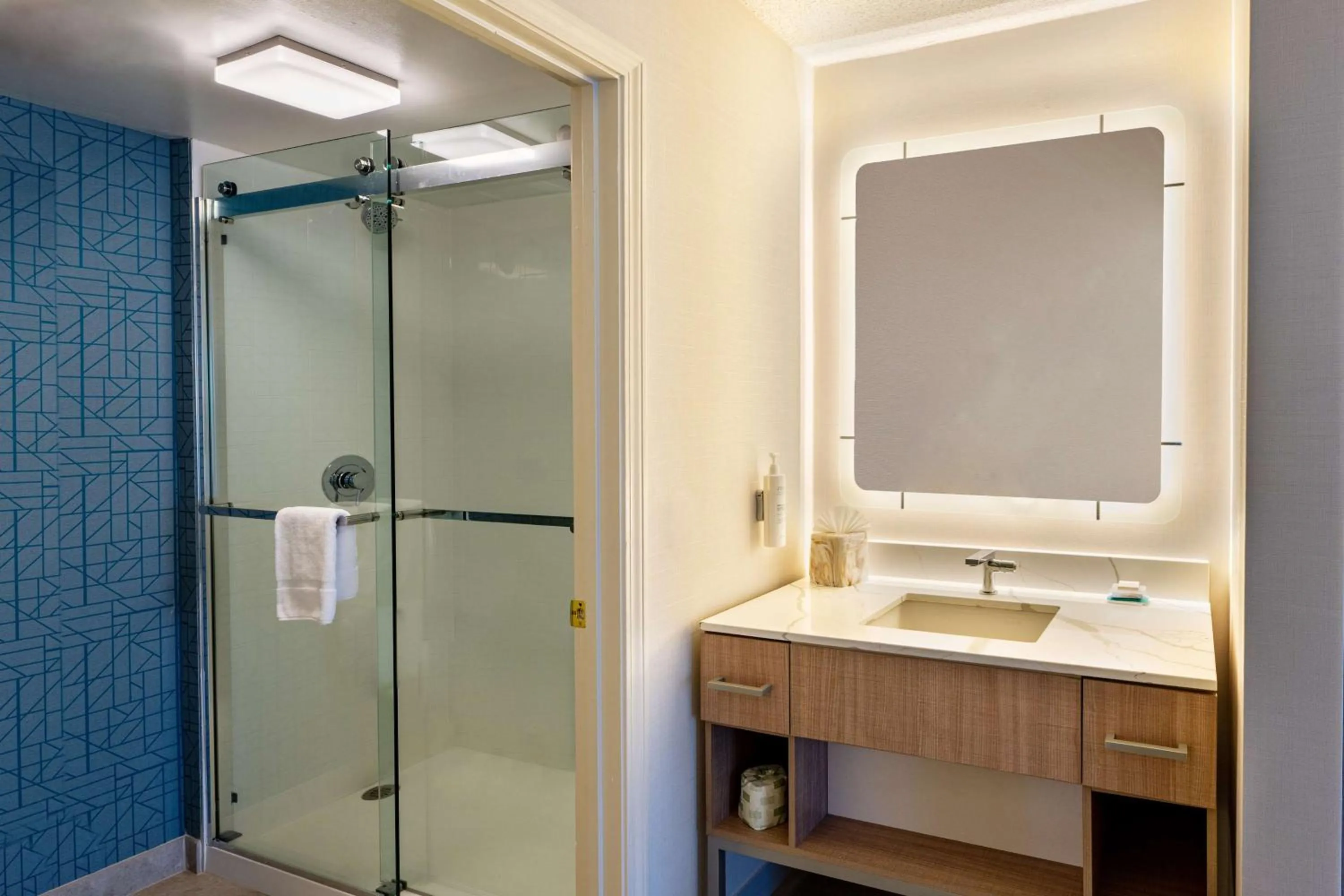 Bathroom in Homewood Suites by Hilton Atlanta Buckhead Pharr Road