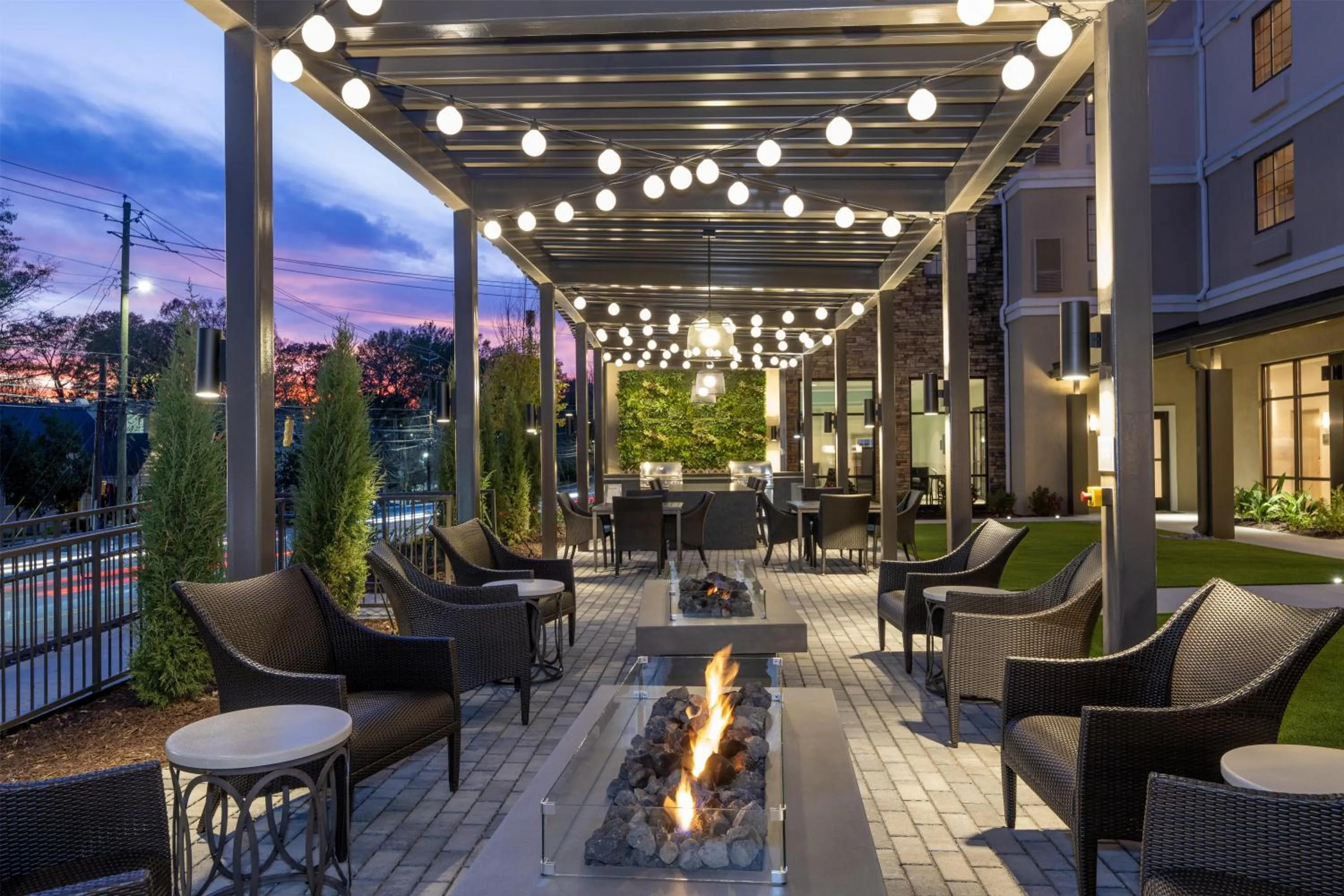 Patio in Homewood Suites by Hilton Atlanta Buckhead Pharr Road