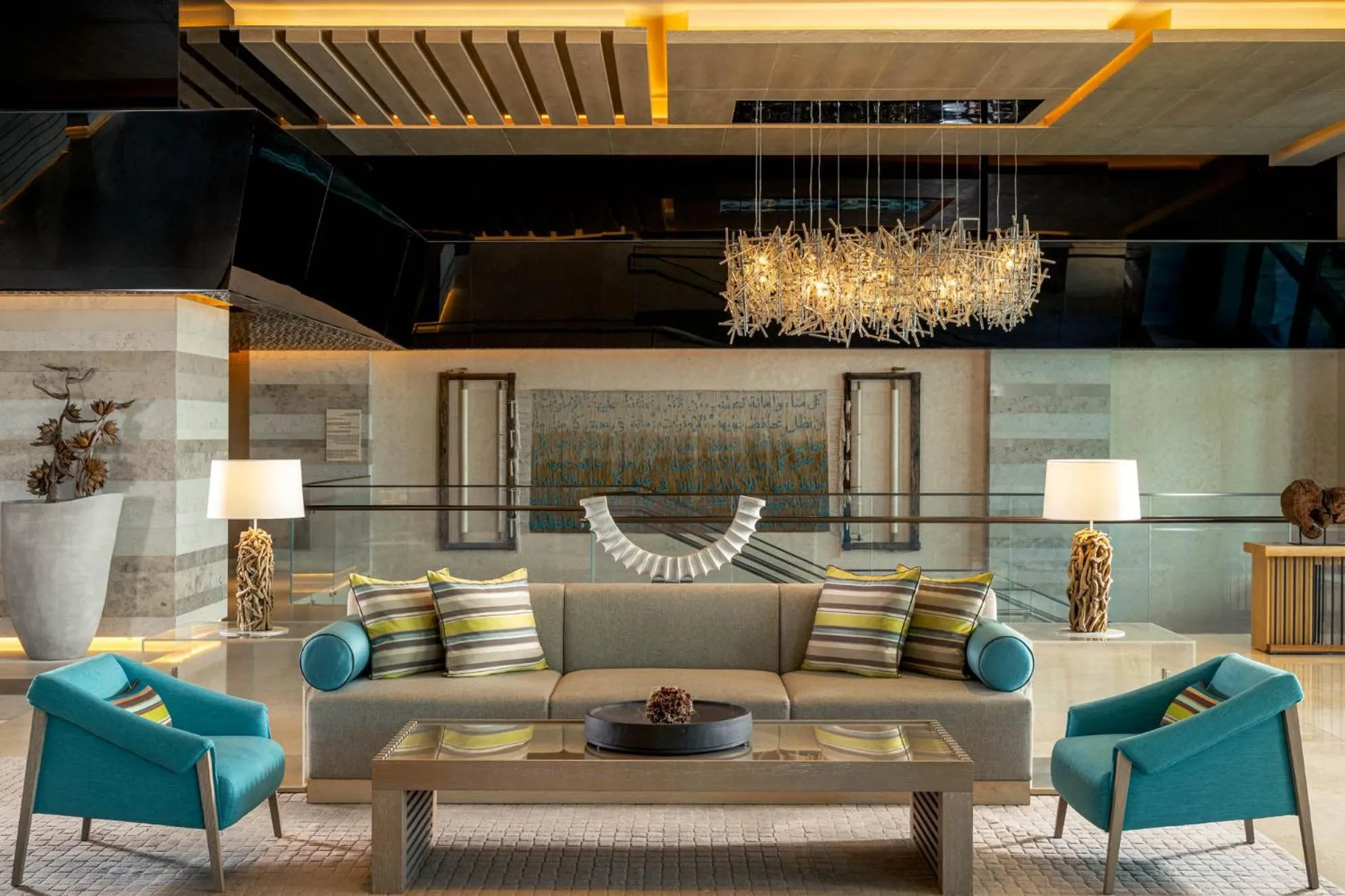 Seating area in Saadiyat Rotana Resort and Villas