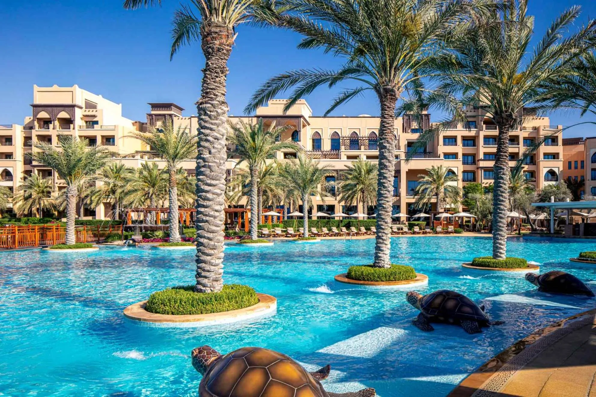 Swimming pool in Saadiyat Rotana Resort and Villas