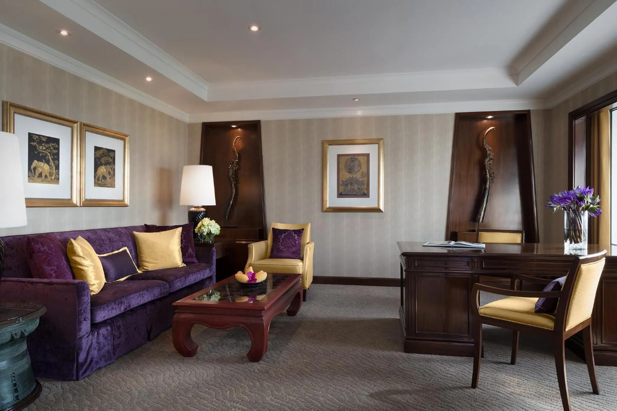 City view in Anantara Siam Bangkok Hotel