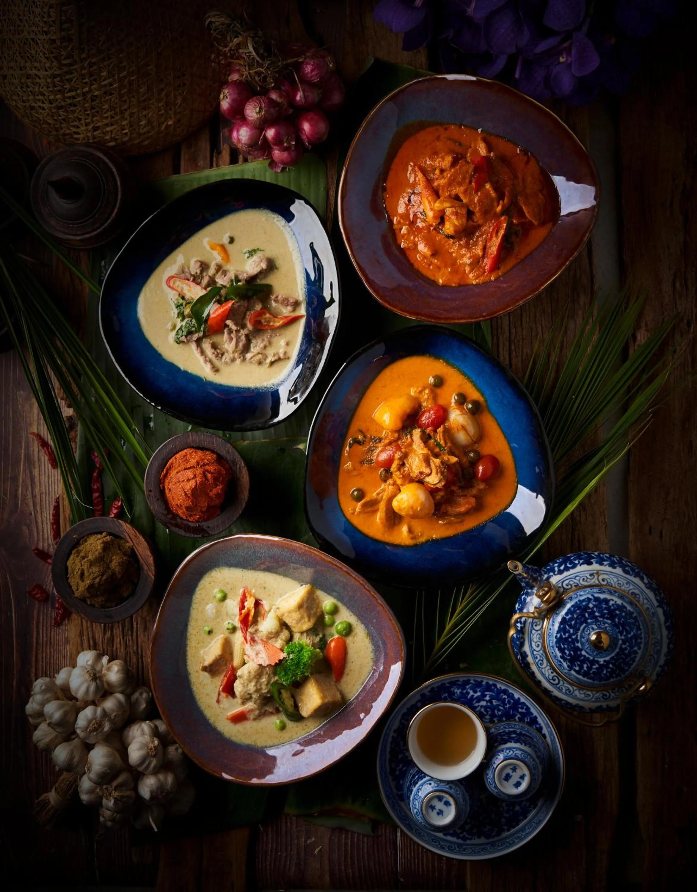 Food close-up in Anantara Siam Bangkok Hotel