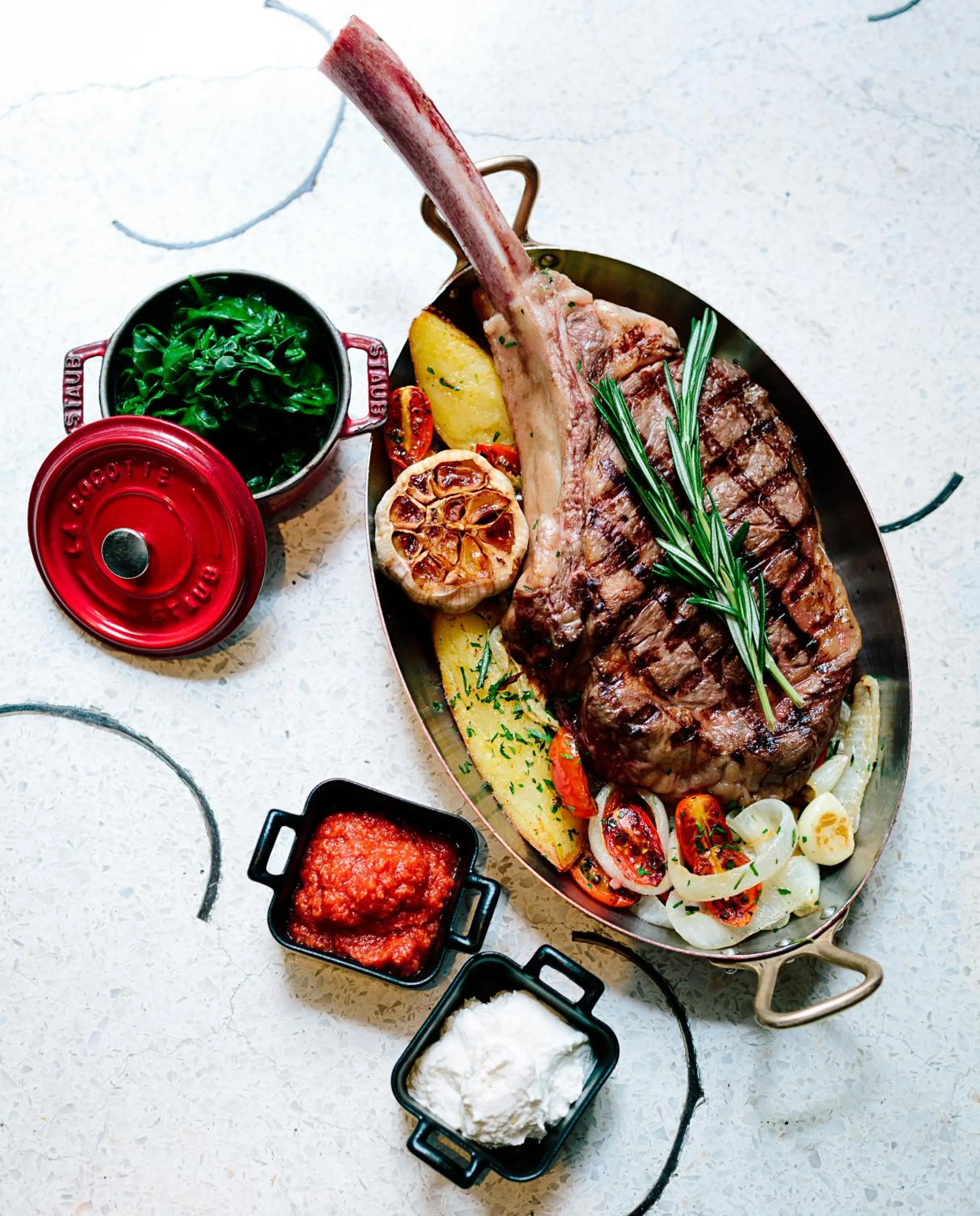 Food close-up in Anantara Siam Bangkok Hotel