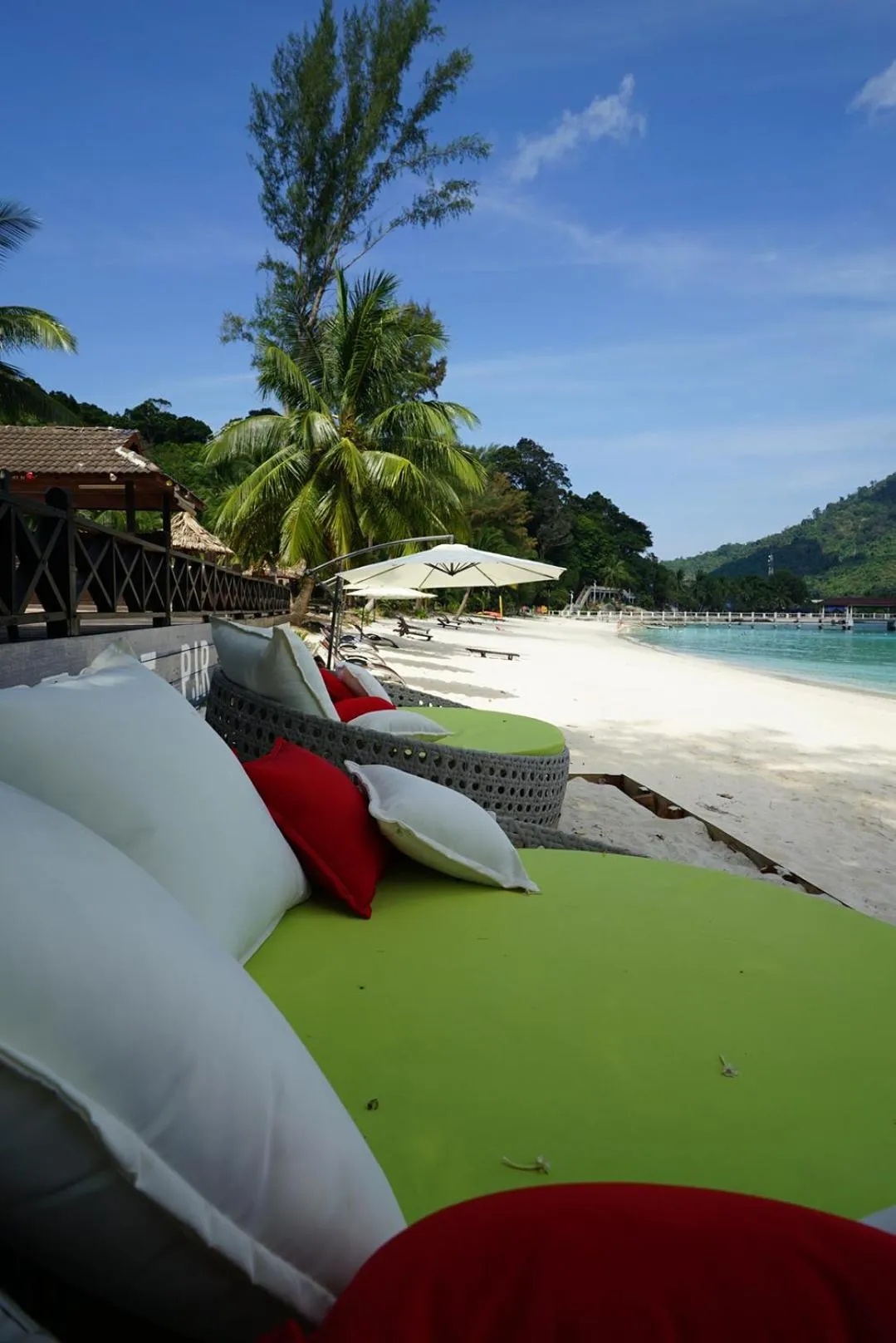 Beach in Perhentian Island Resort