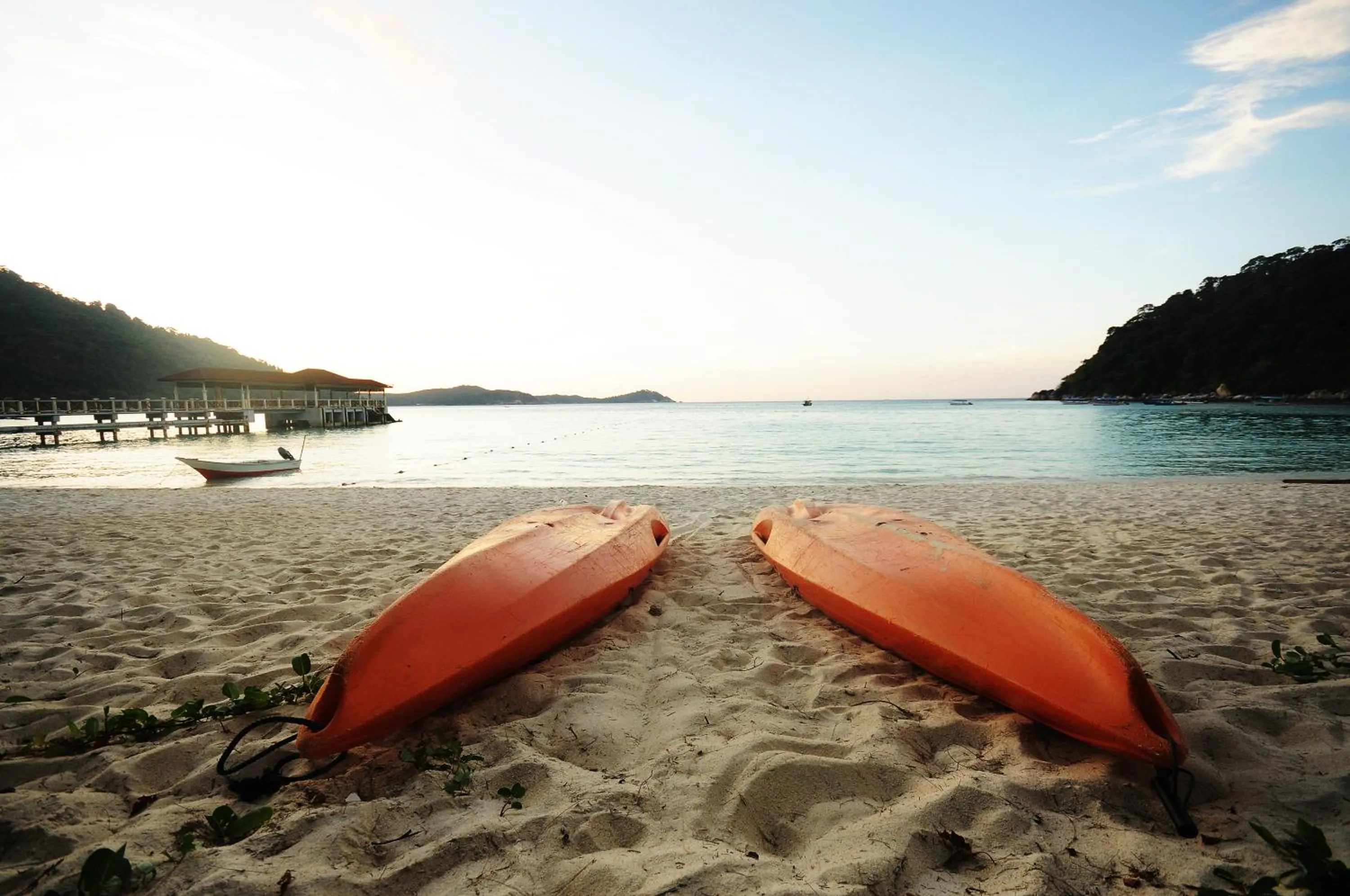 Beach in Perhentian Island Resort