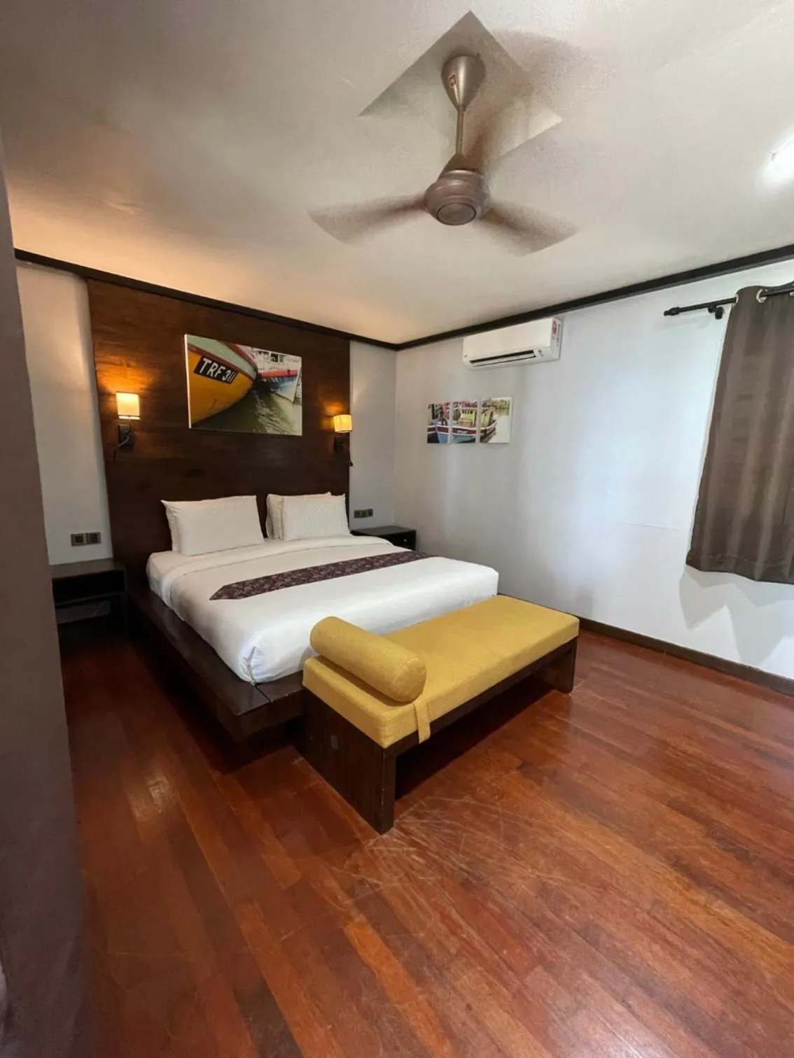 Bed in Perhentian Island Resort