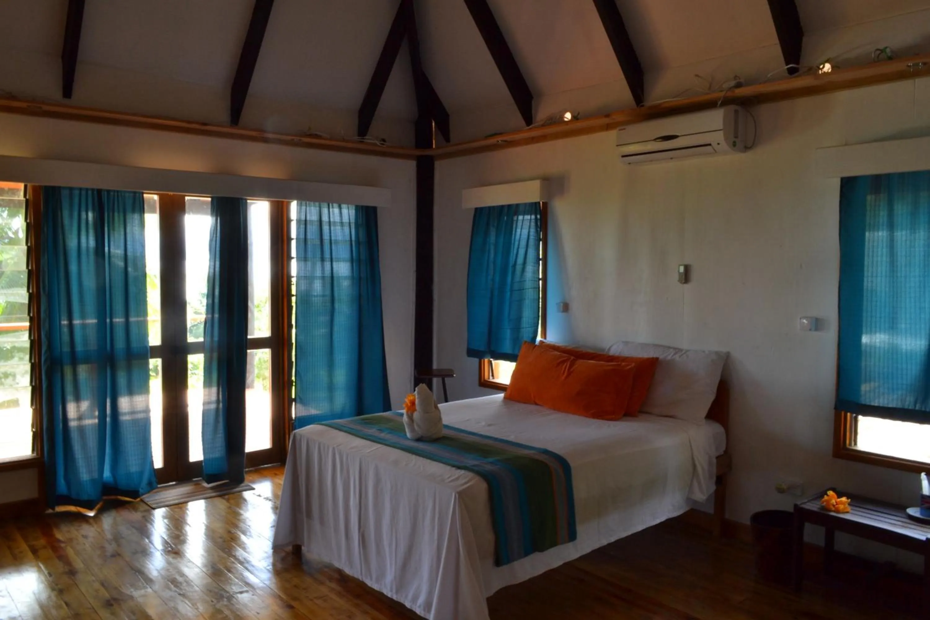 Bed in Daku Resort