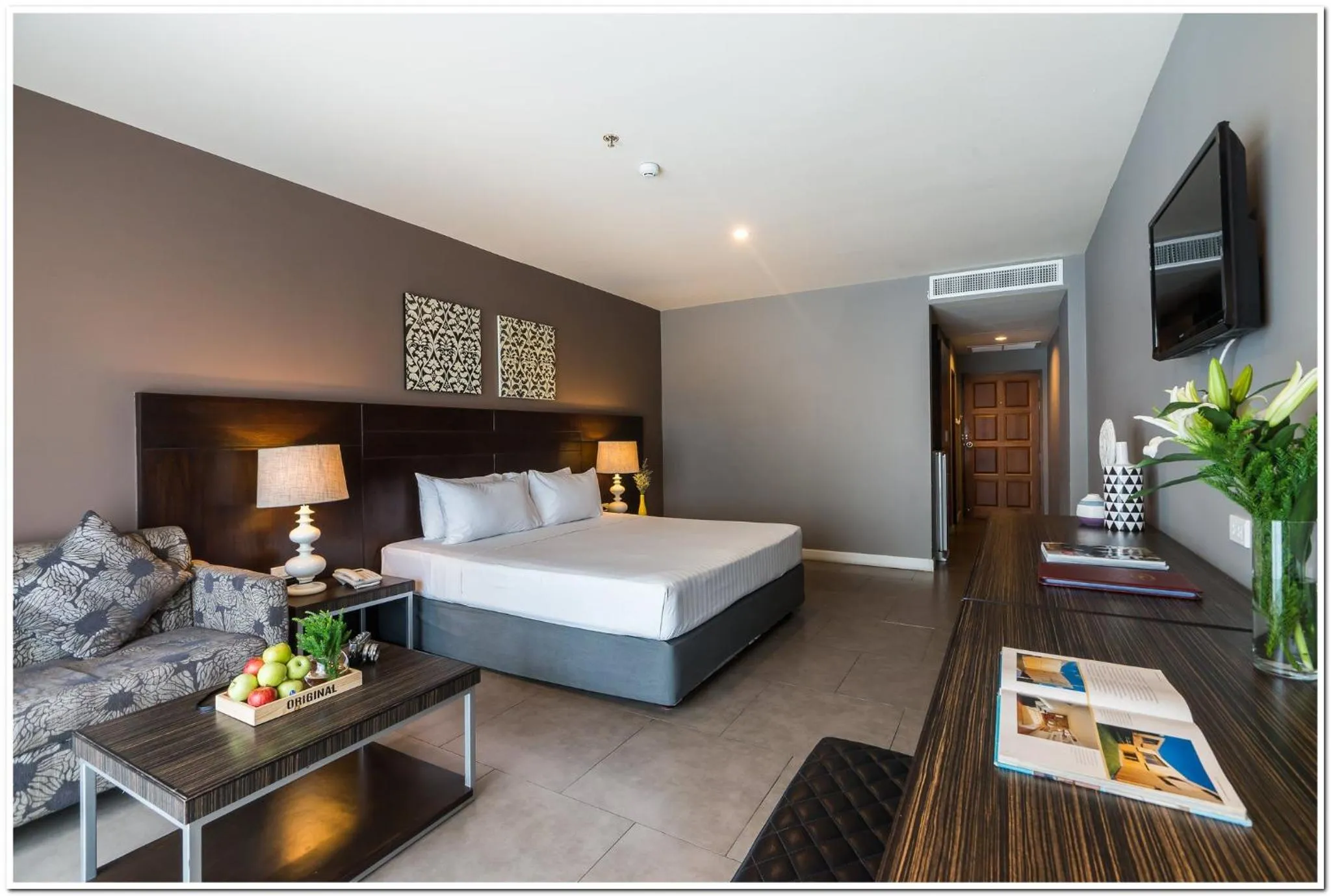 Bedroom, Bed in Sea Me Spring Hotel