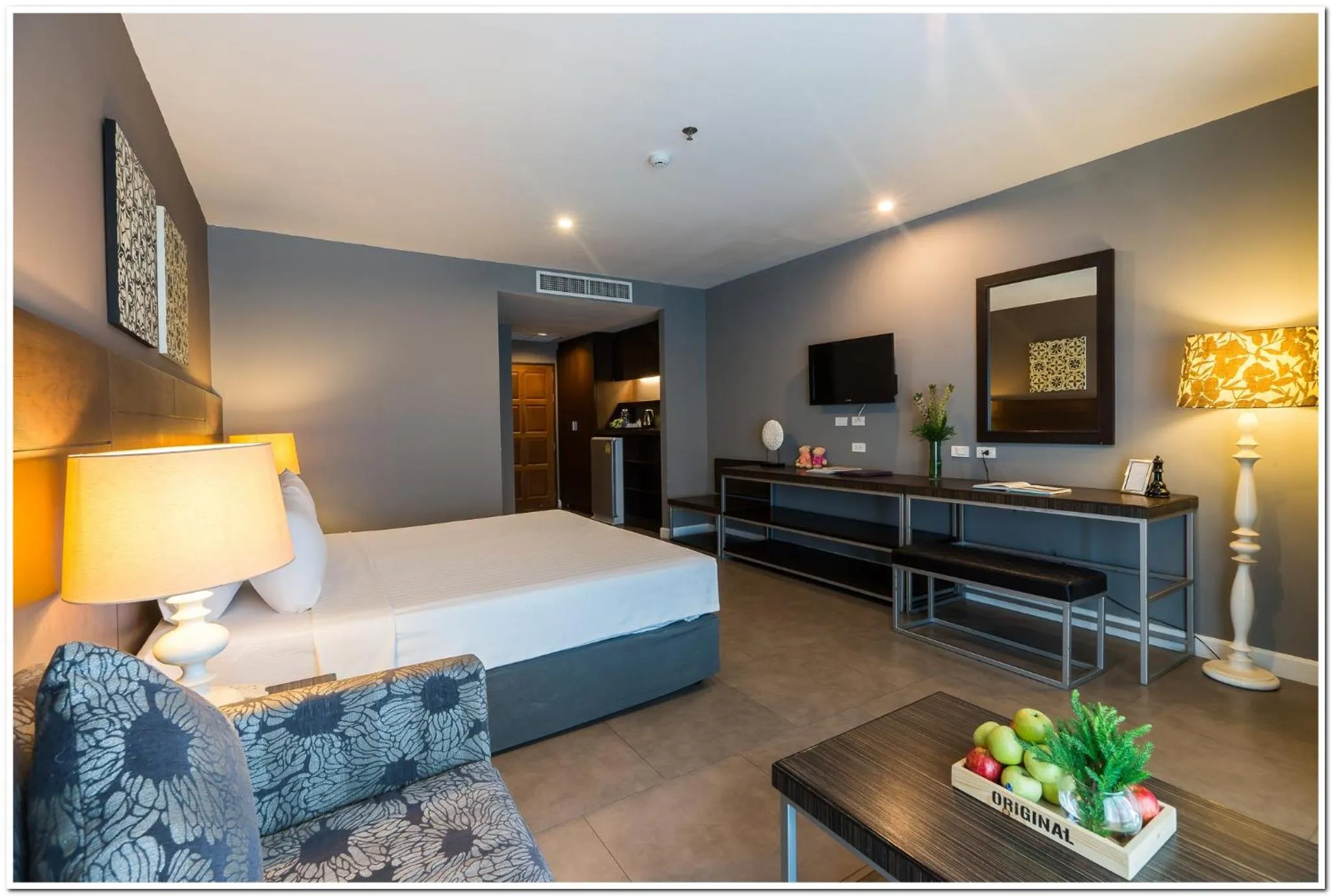 Bedroom, Bed in Sea Me Spring Hotel