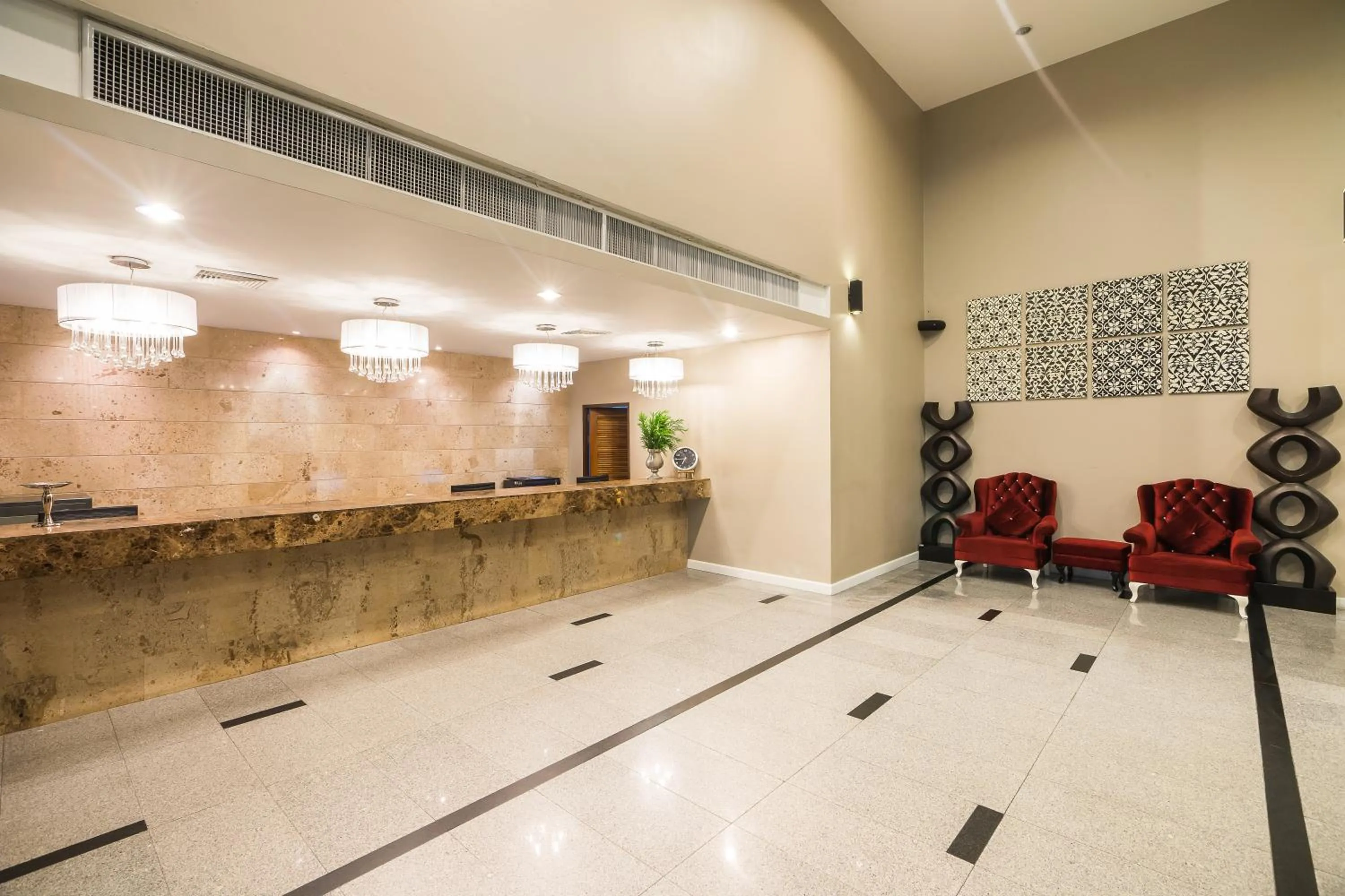 Lobby or reception in Sea Me Spring Hotel