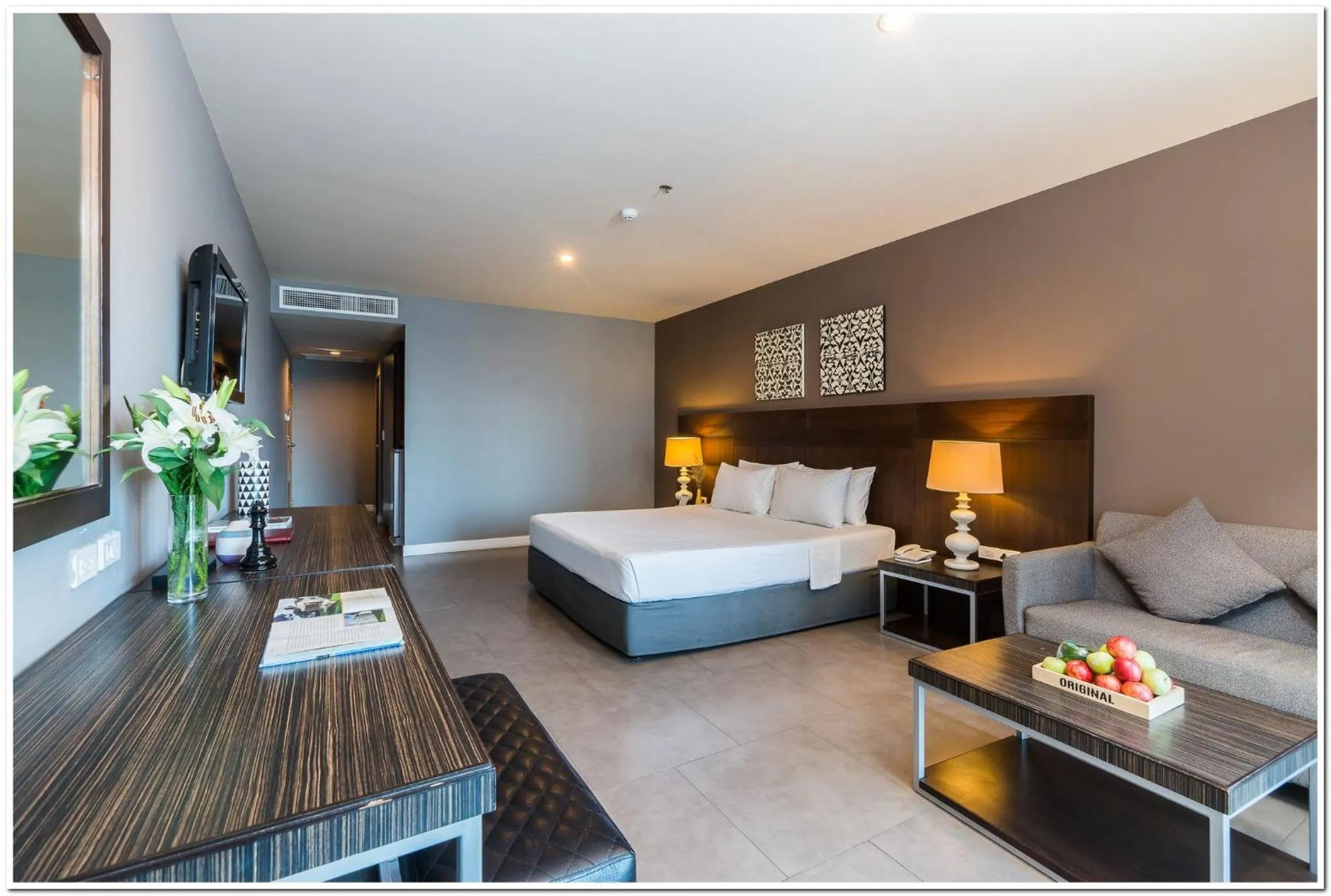 Bedroom, Bed in Sea Me Spring Hotel