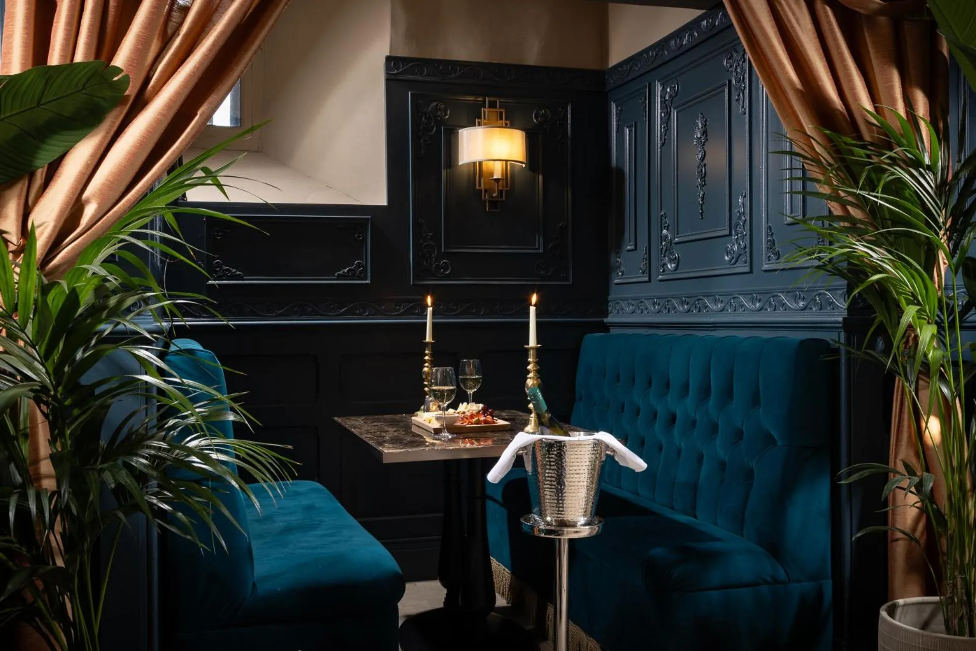 Seating area in Kilkea Castle