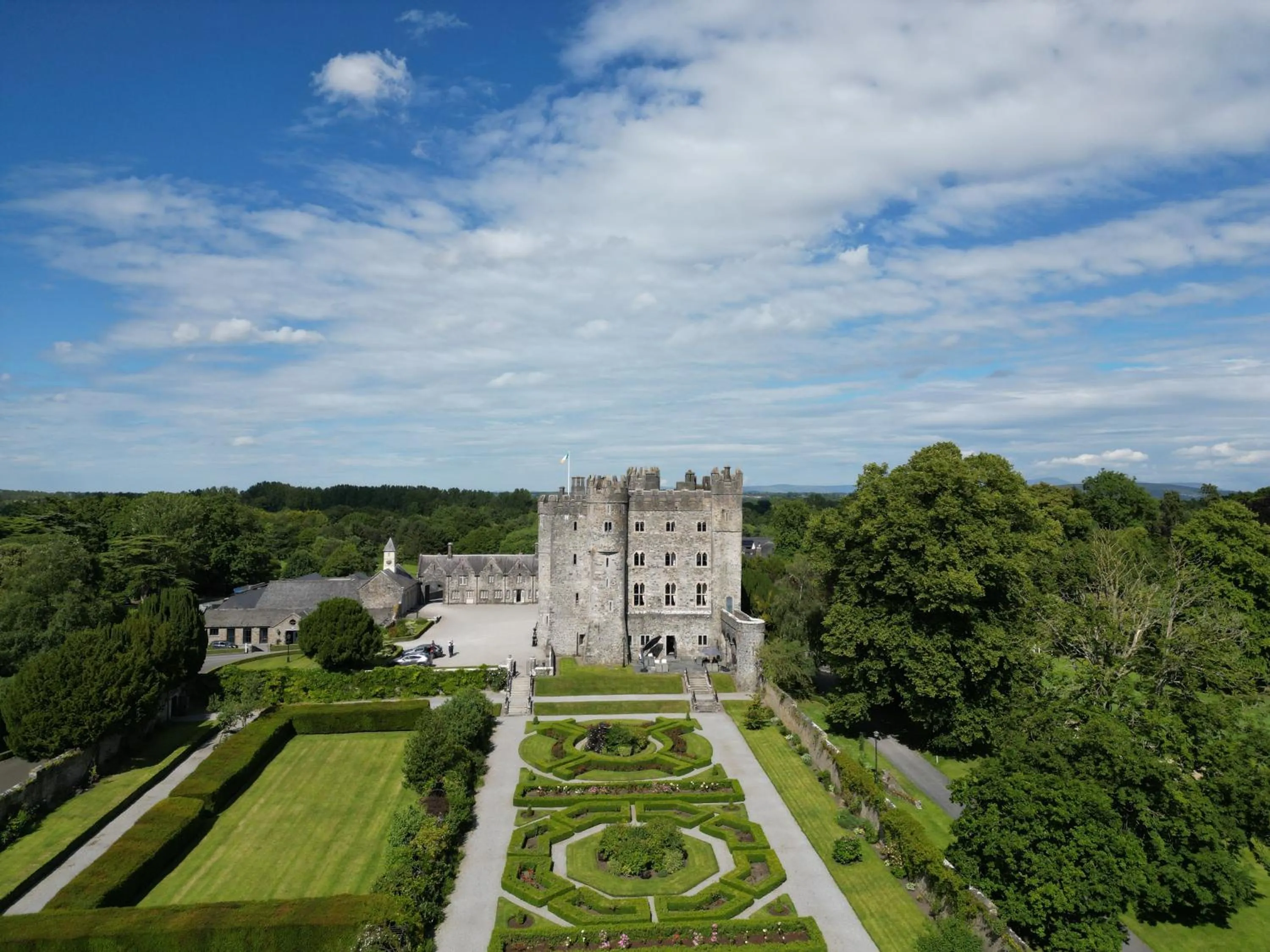 Landmark view in Kilkea Castle