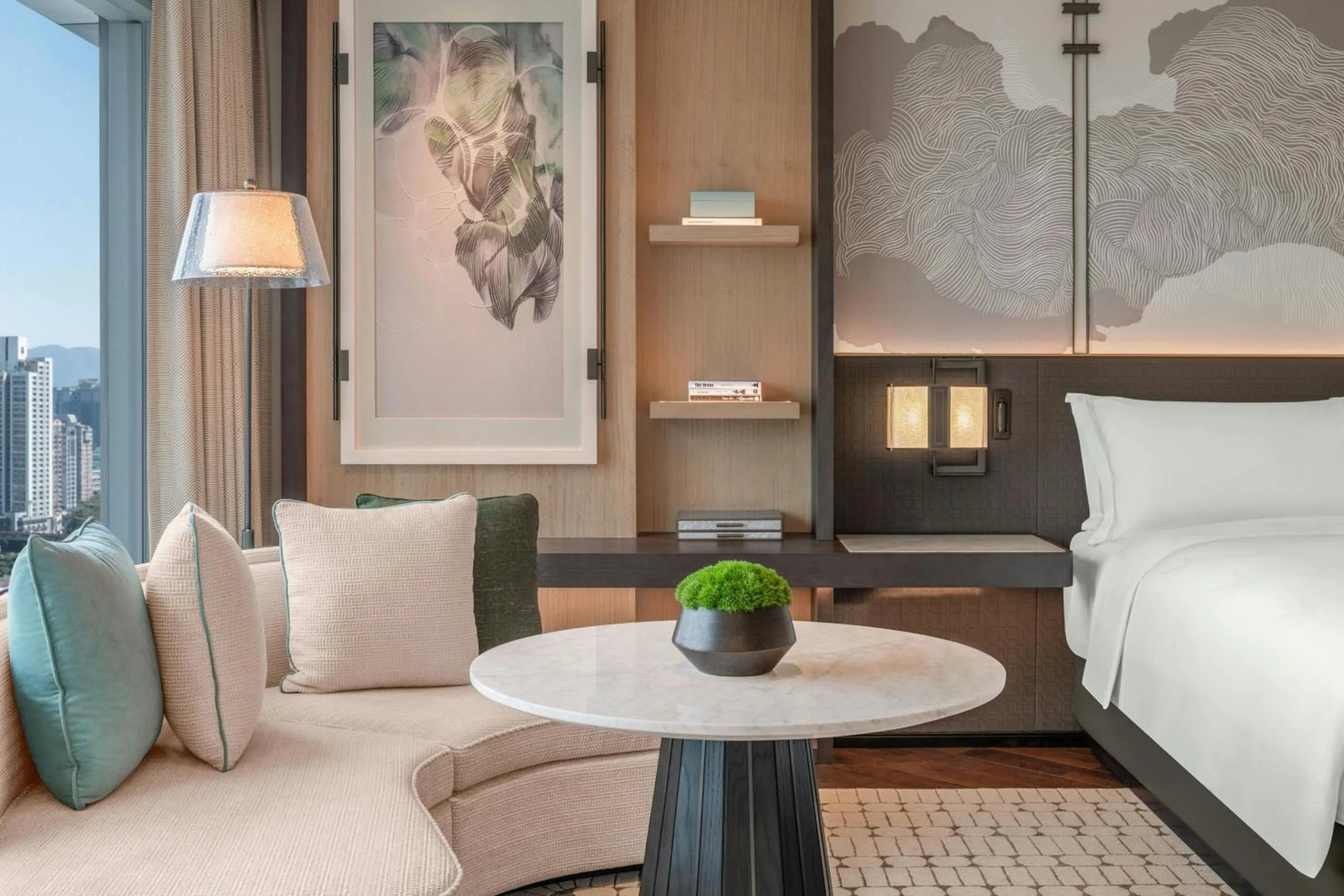 Photo of the whole room, Bed in The Ritz-Carlton, Shenzhen