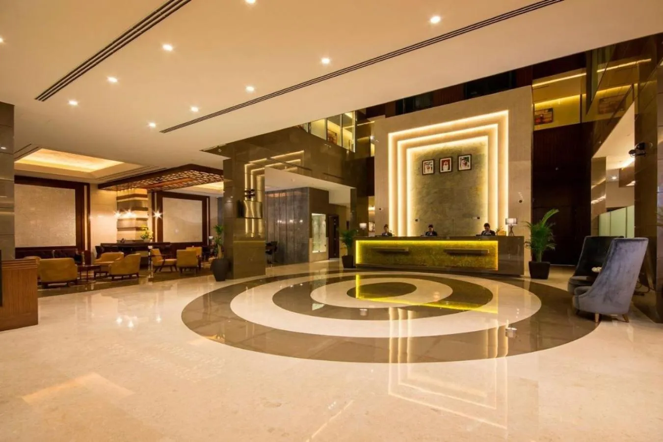 Lobby or reception in Golden Tulip Media Hotel