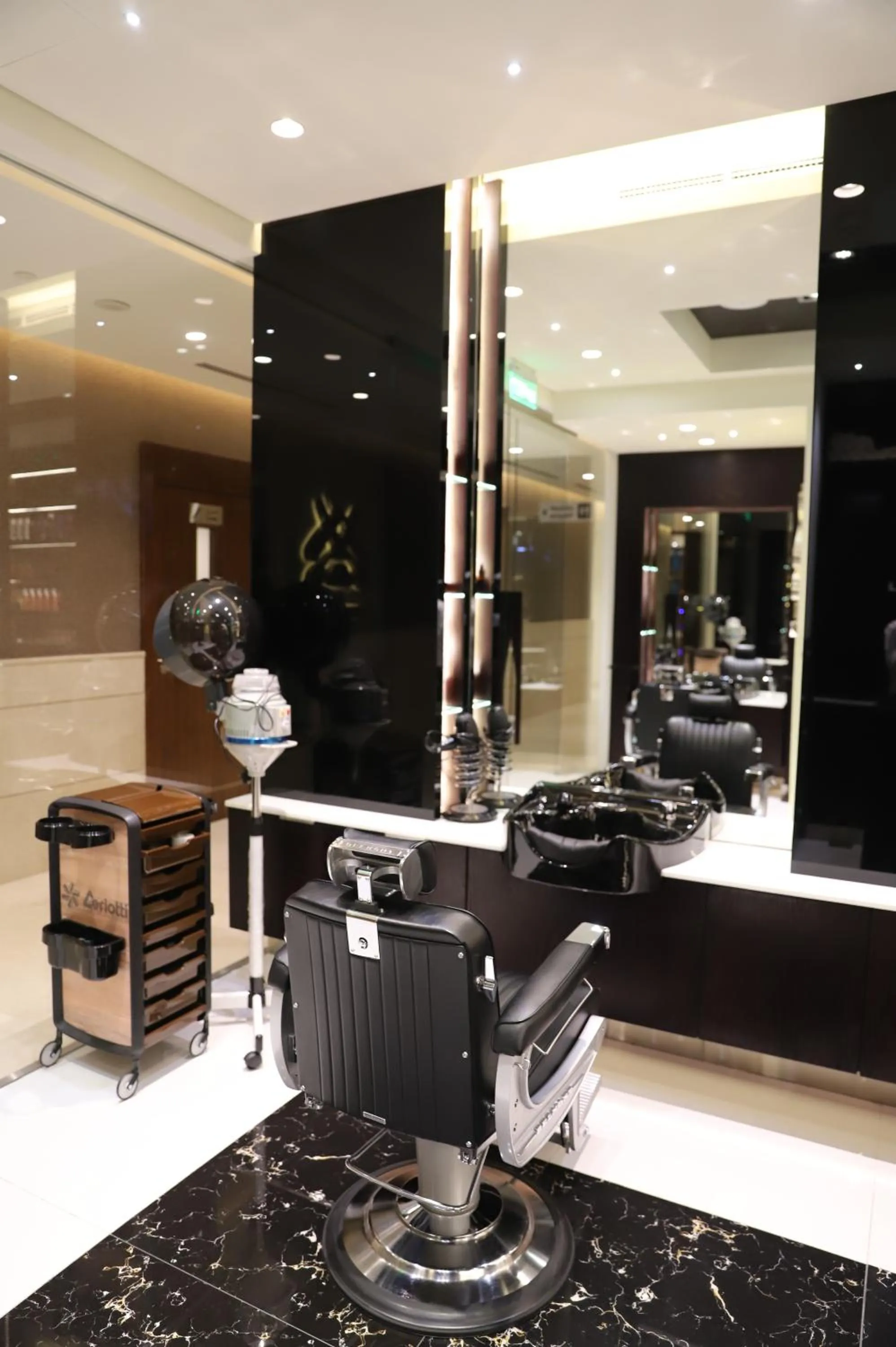 hair dresser in Golden Tulip Media Hotel