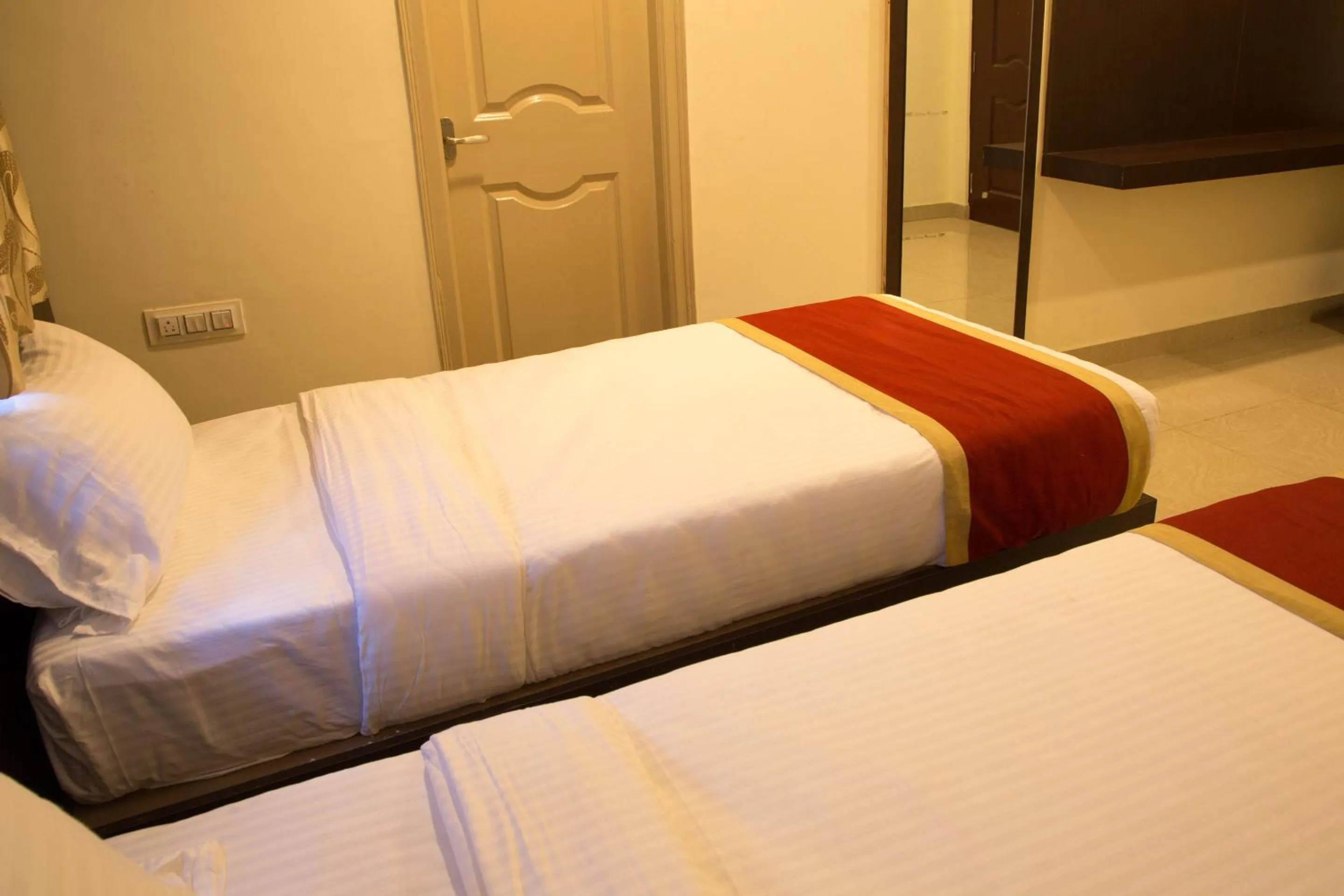 TV and multimedia, Bed in Hotel Blue Bell