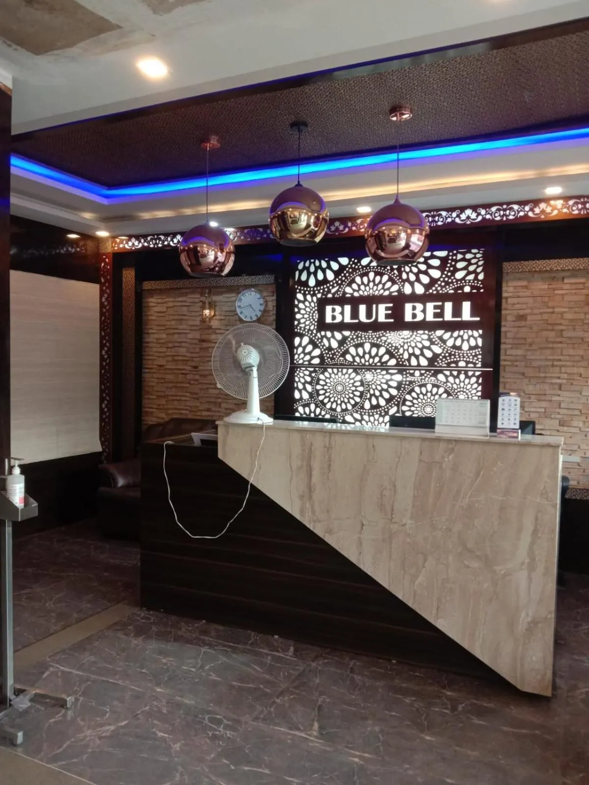 Lobby or reception in Hotel Blue Bell