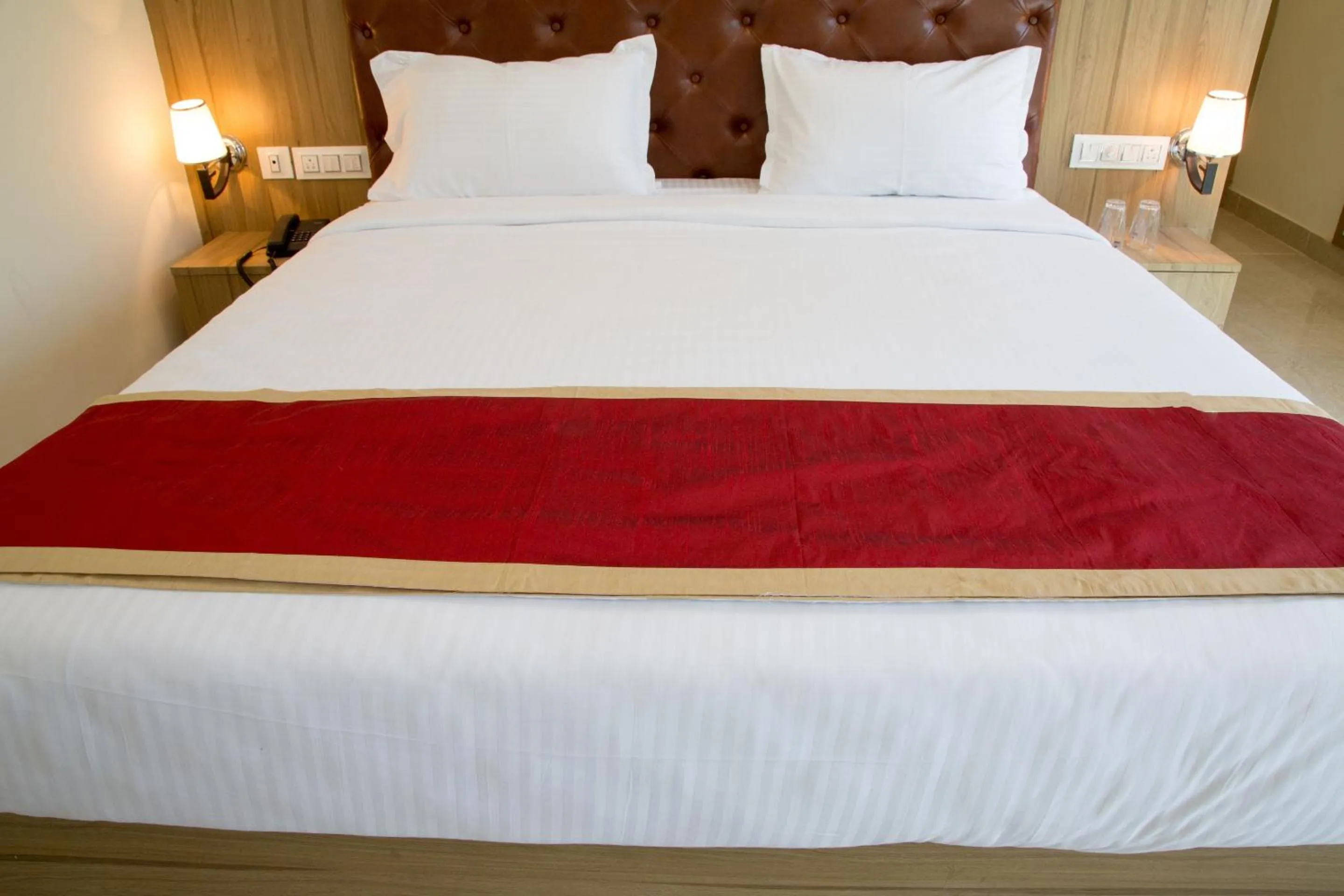 Bed in Hotel Blue Bell