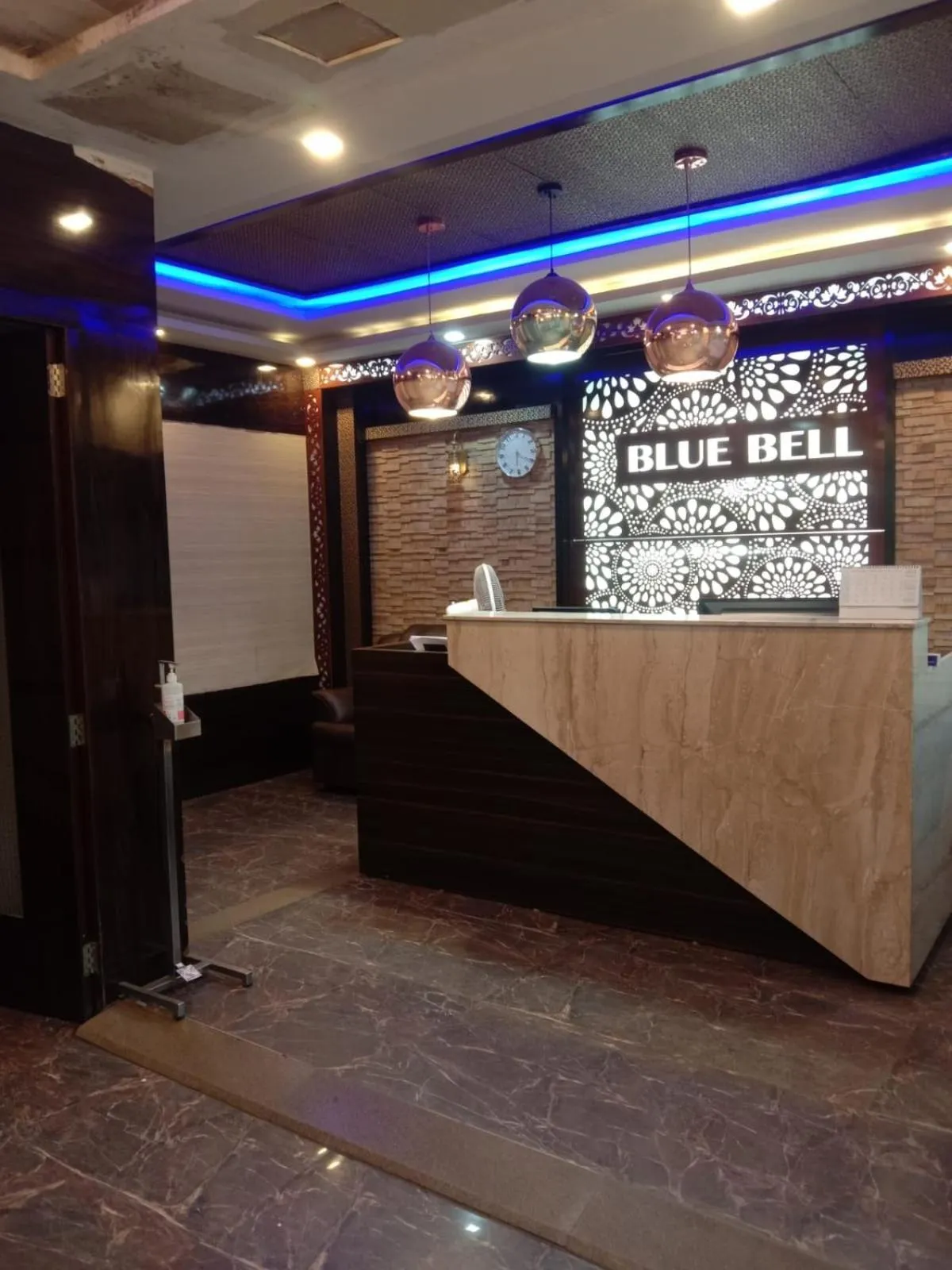 Lobby or reception in Hotel Blue Bell