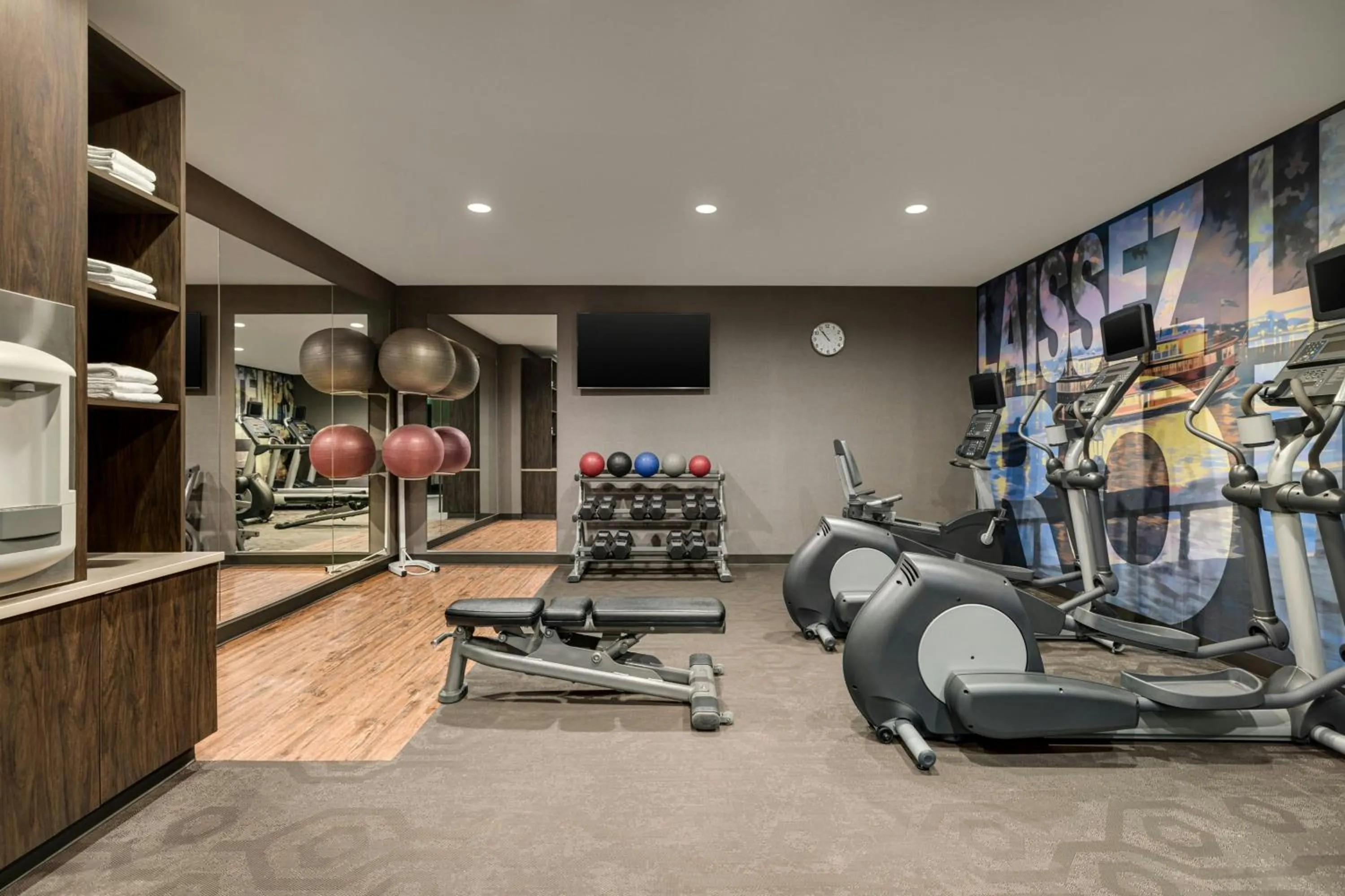 Fitness centre/facilities in Fairfield Inn & Suites by Marriott New Orleans Downtown/French Quarter Area