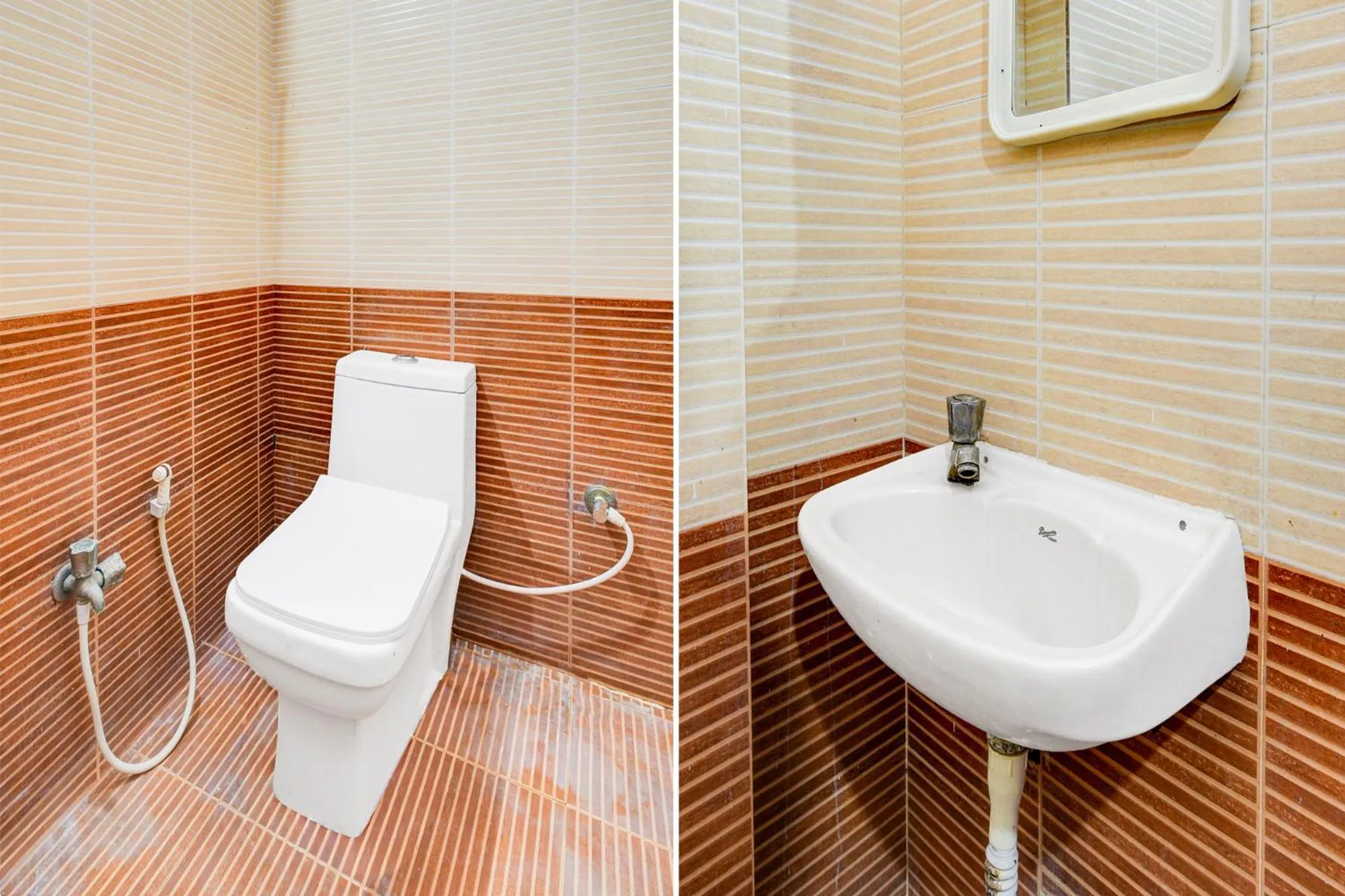 Bathroom in FabHotel Pushpa Grand