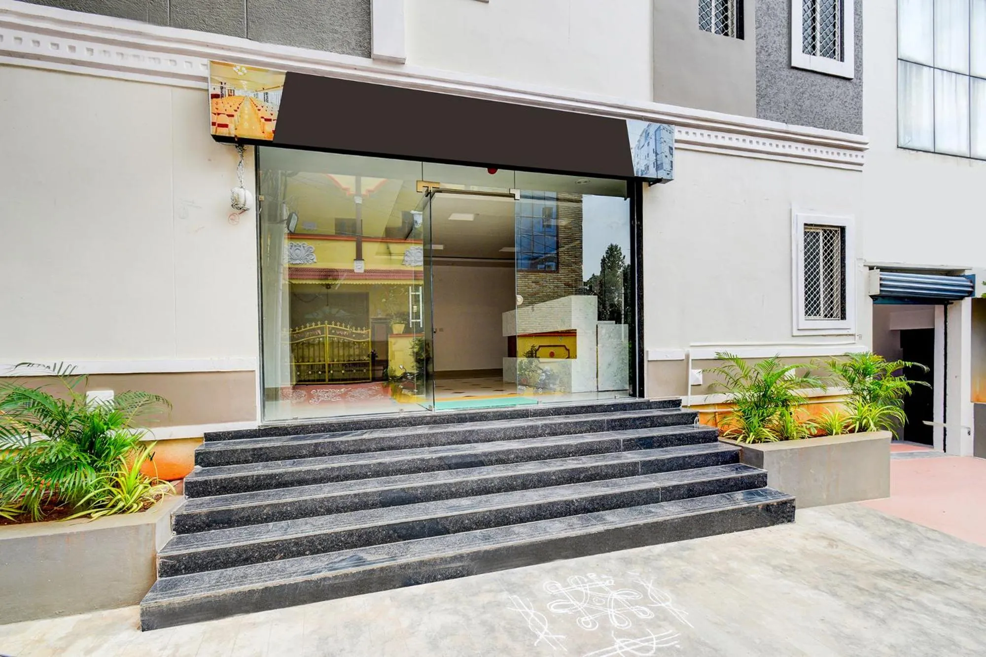 Facade/entrance in FabHotel Pushpa Grand