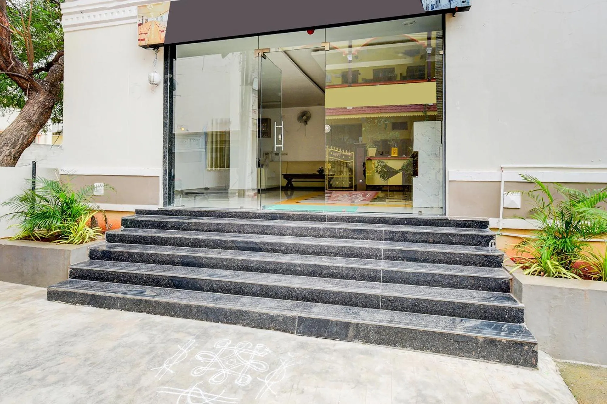 Facade/entrance in FabHotel Pushpa Grand