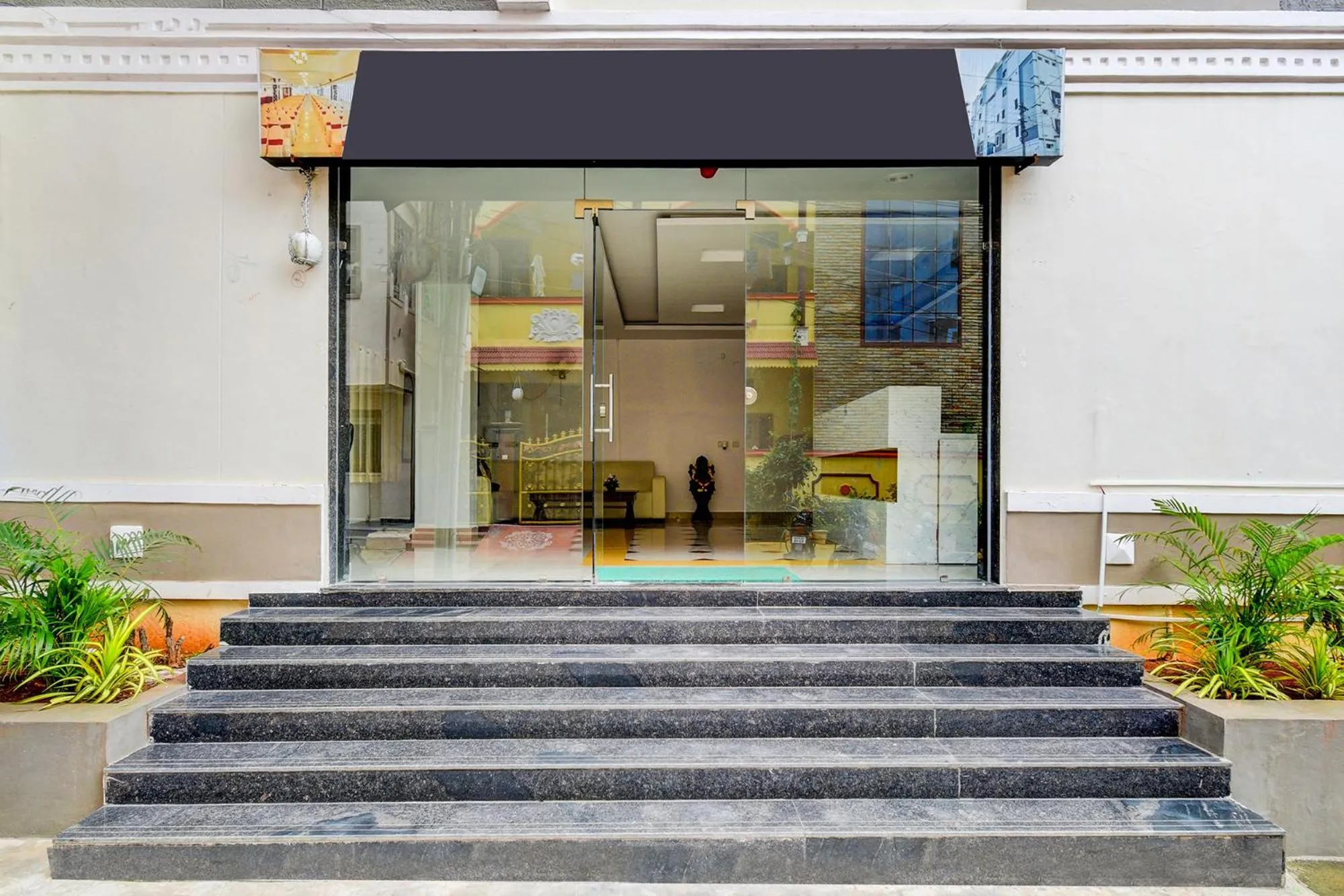 Facade/entrance in FabHotel Pushpa Grand