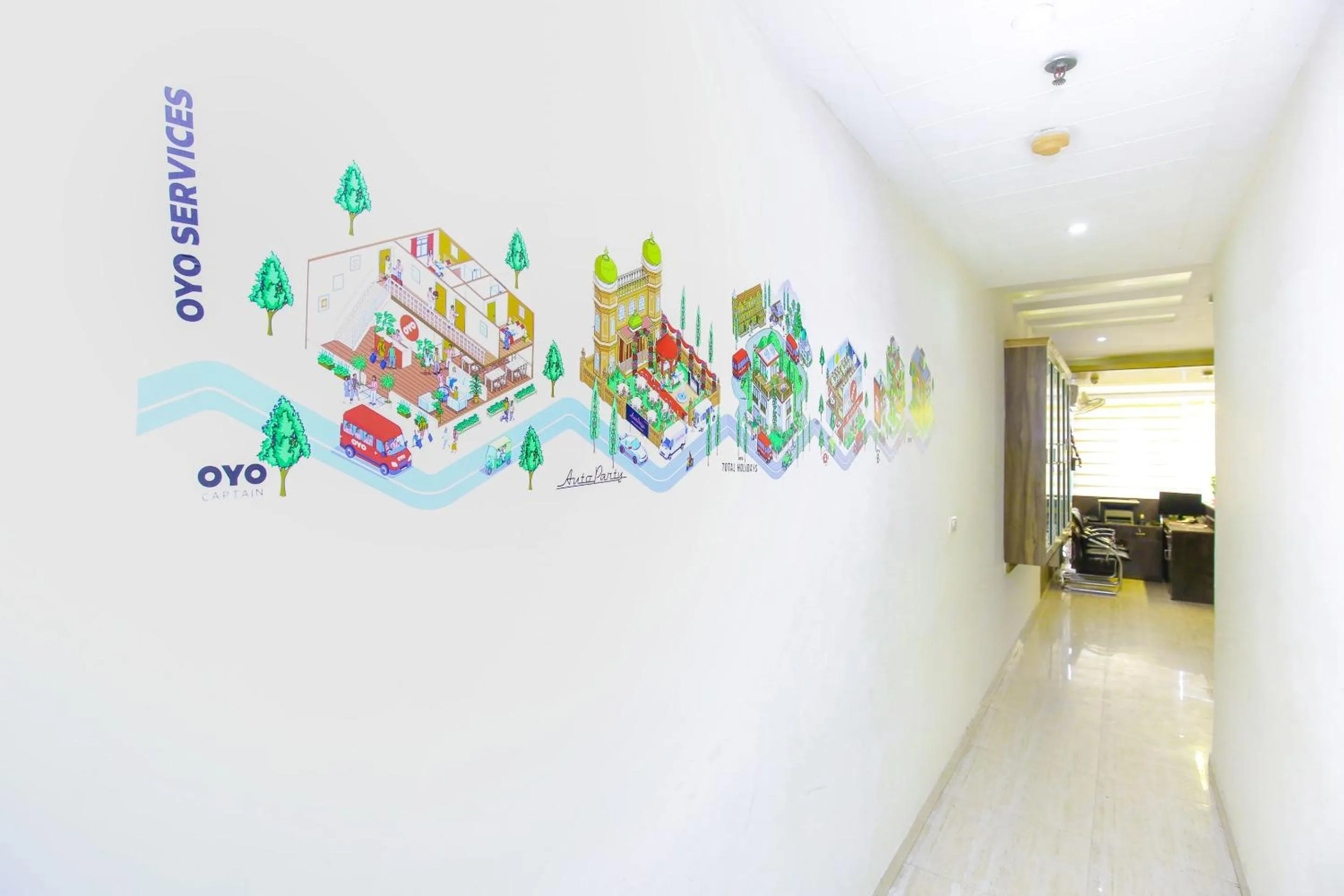 Lobby or reception in Hotel O Tricity Relax Inn