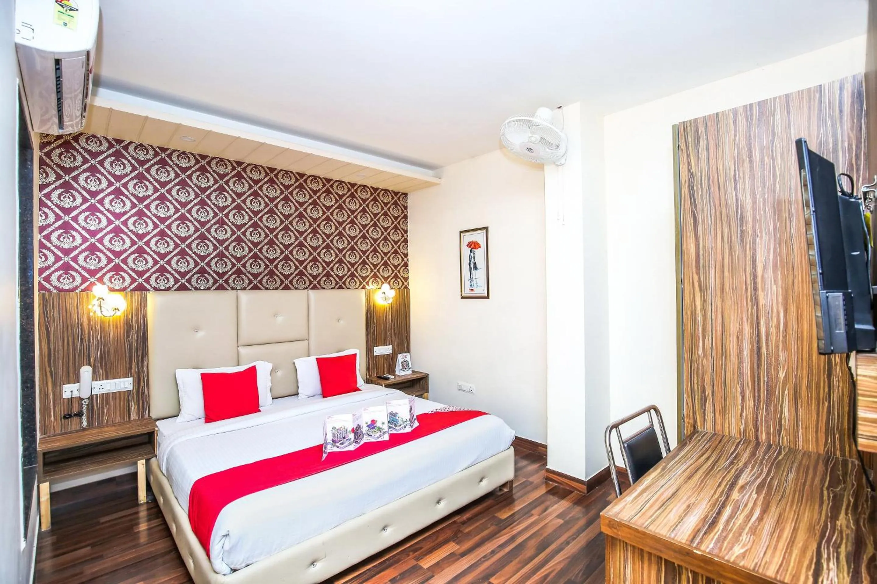 Bedroom in Hotel O Tricity Relax Inn