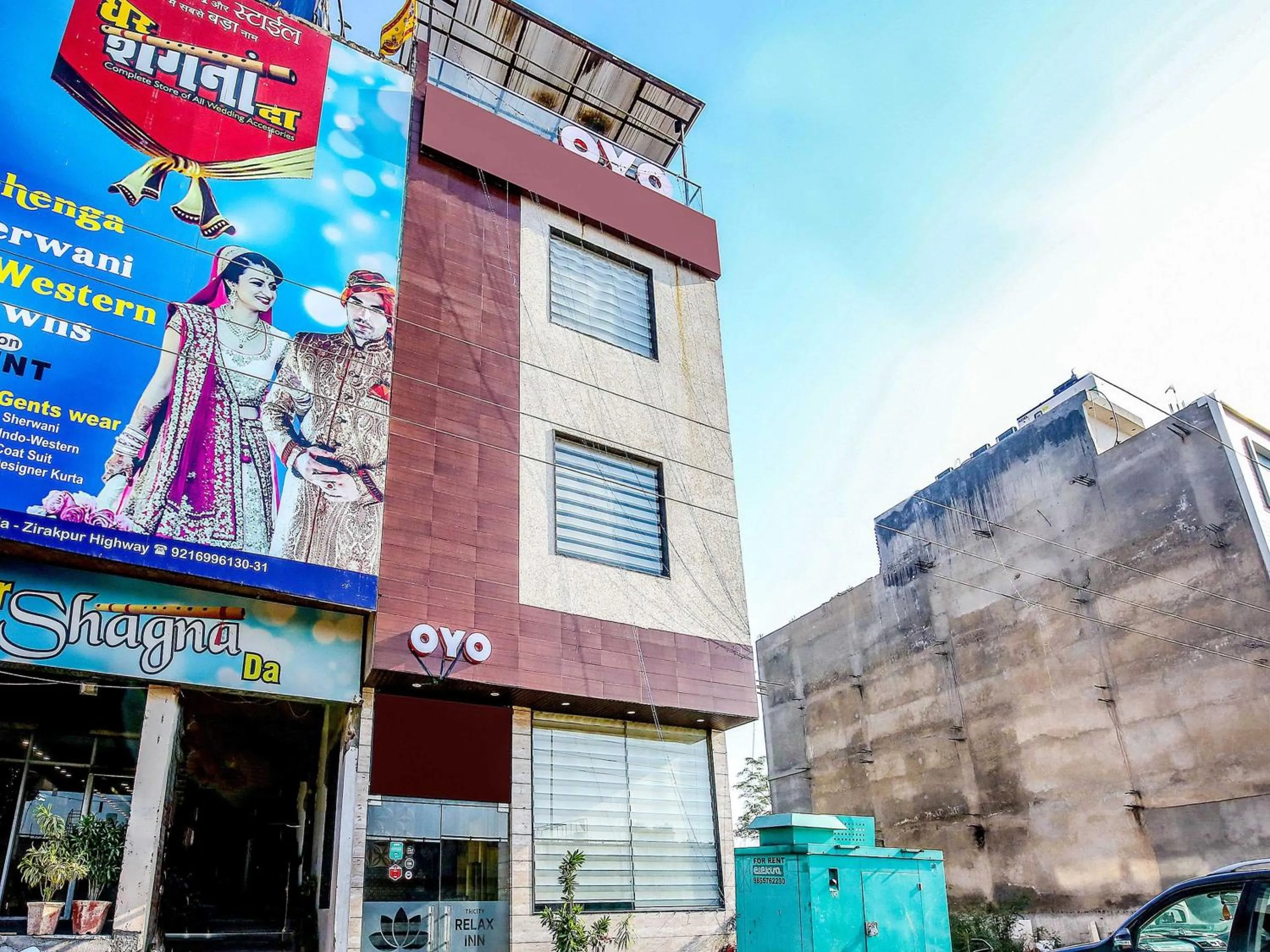 Facade/entrance in Hotel O Tricity Relax Inn