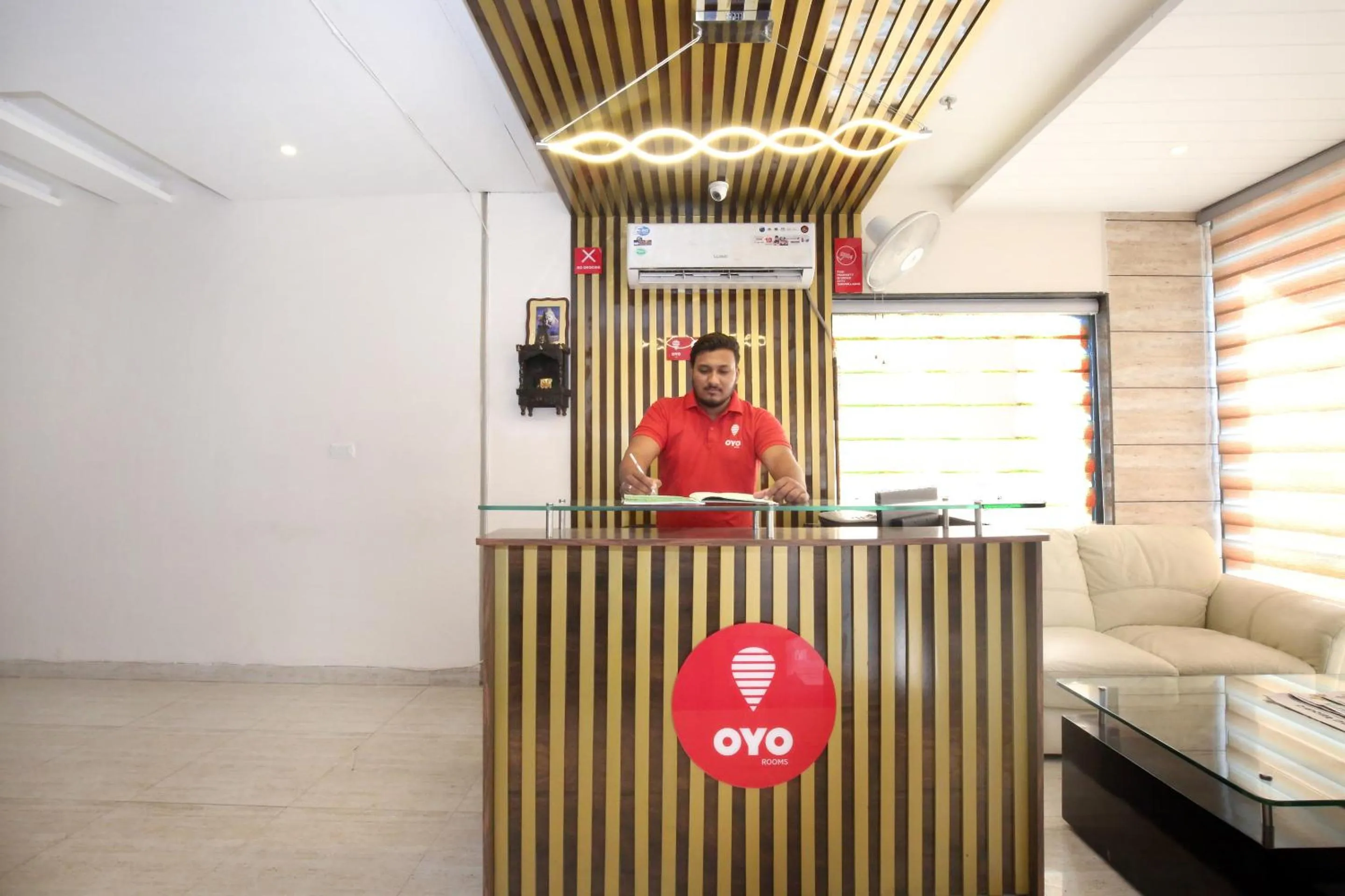 Lobby or reception in Hotel O Tricity Relax Inn