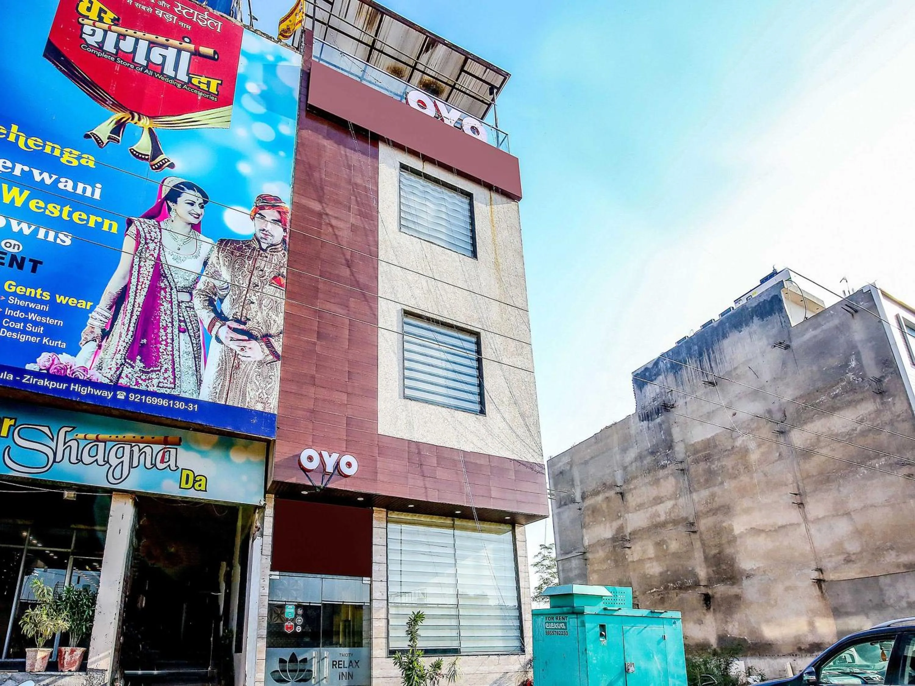 Facade/entrance in Hotel O Tricity Relax Inn