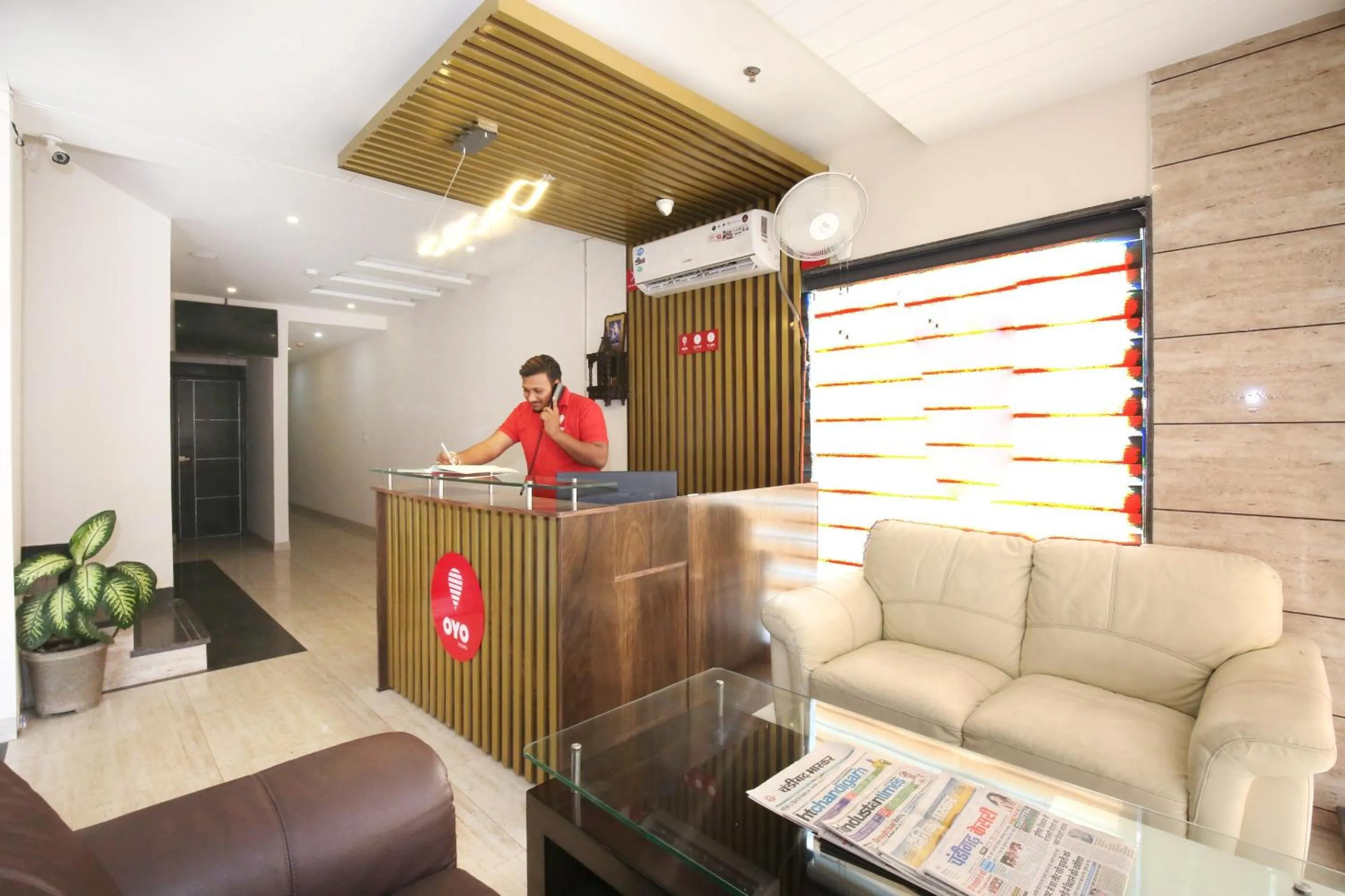 Lobby or reception in Hotel O Tricity Relax Inn