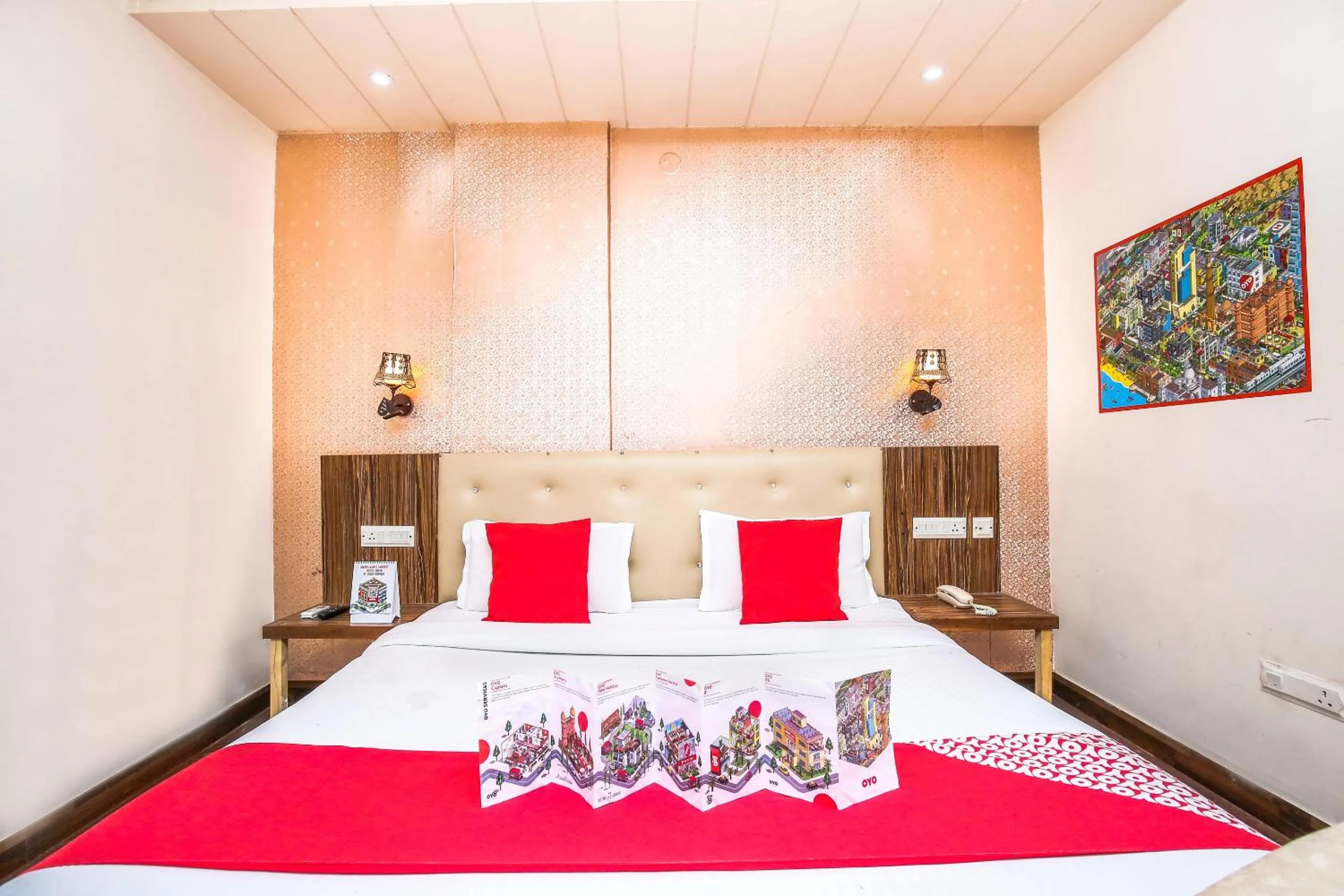 Bedroom in Hotel O Tricity Relax Inn