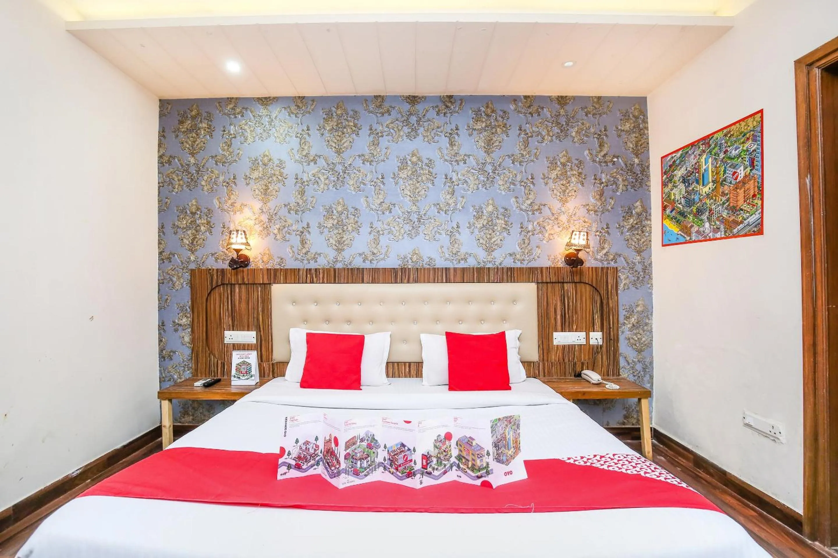 Bedroom in Hotel O Tricity Relax Inn