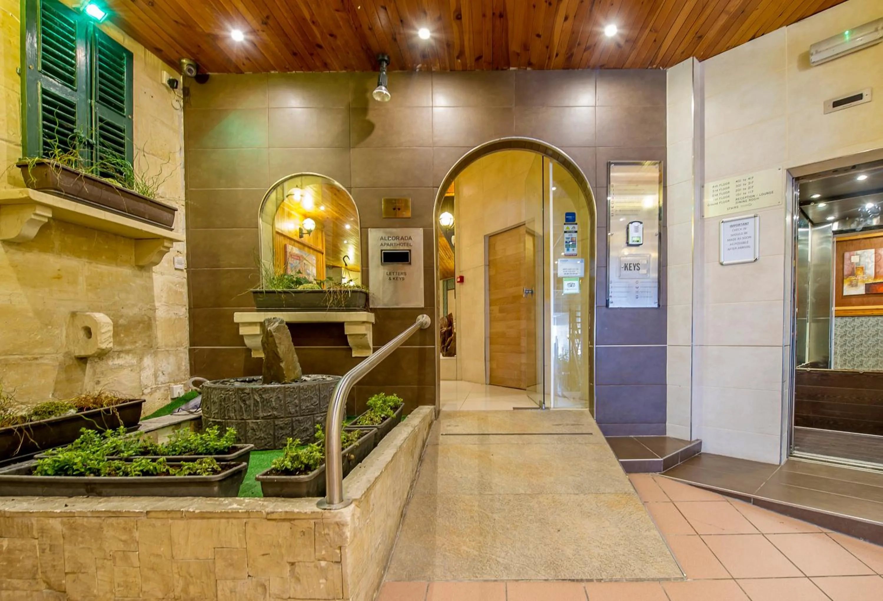 Facade/entrance in Alborada Apart Hotel