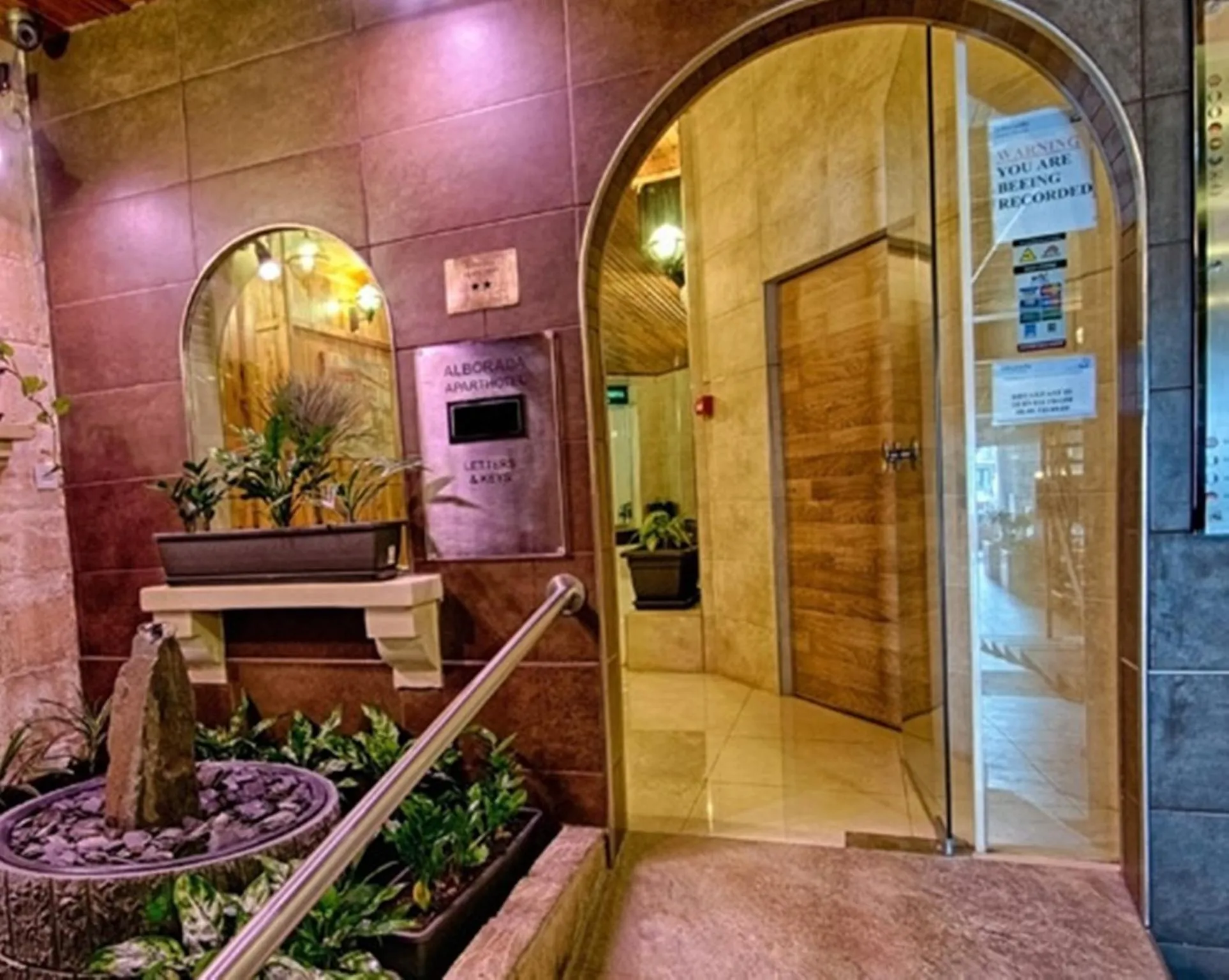 Facade/entrance in Alborada Apart Hotel