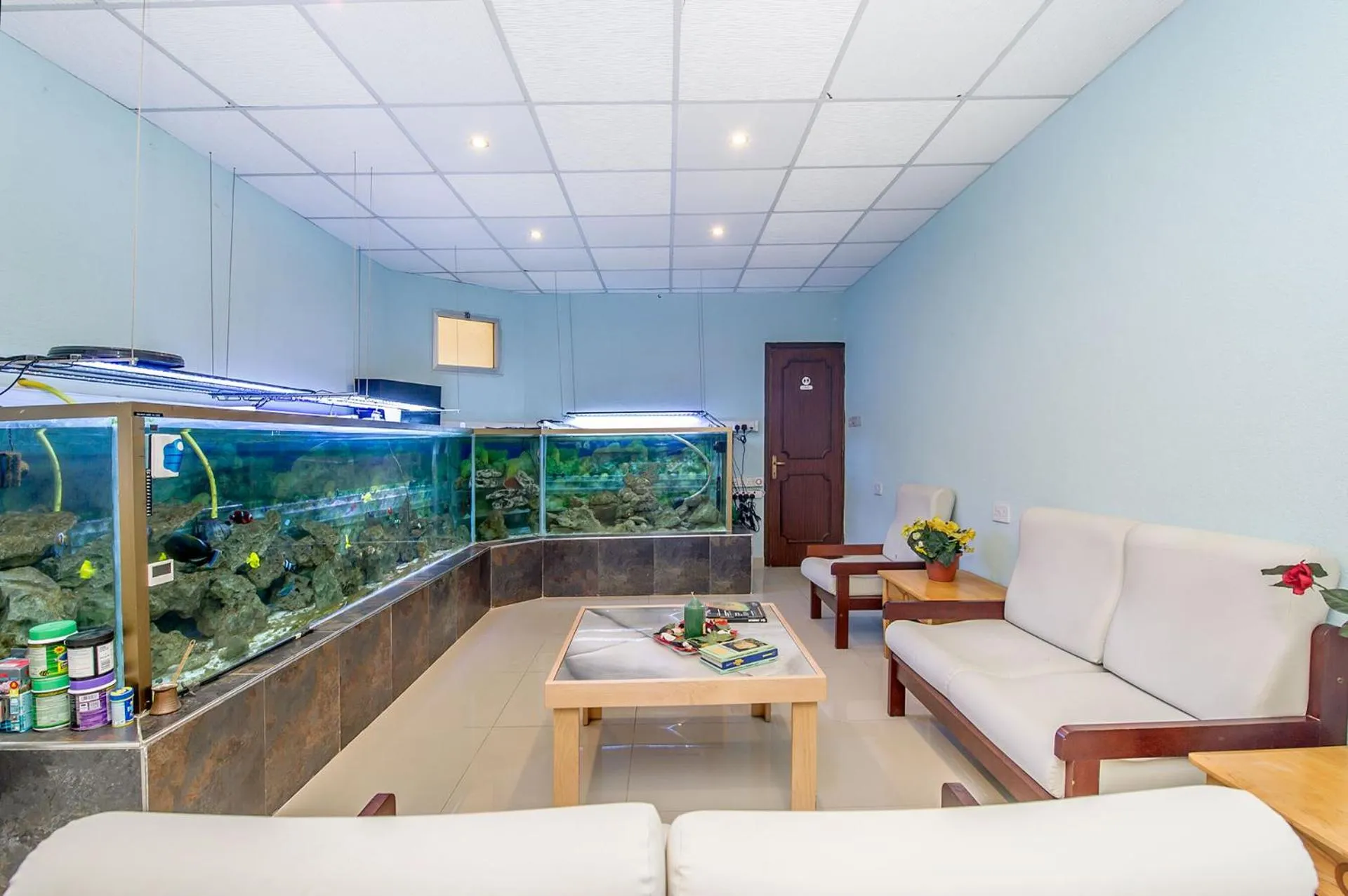 Seating area in Alborada Apart Hotel