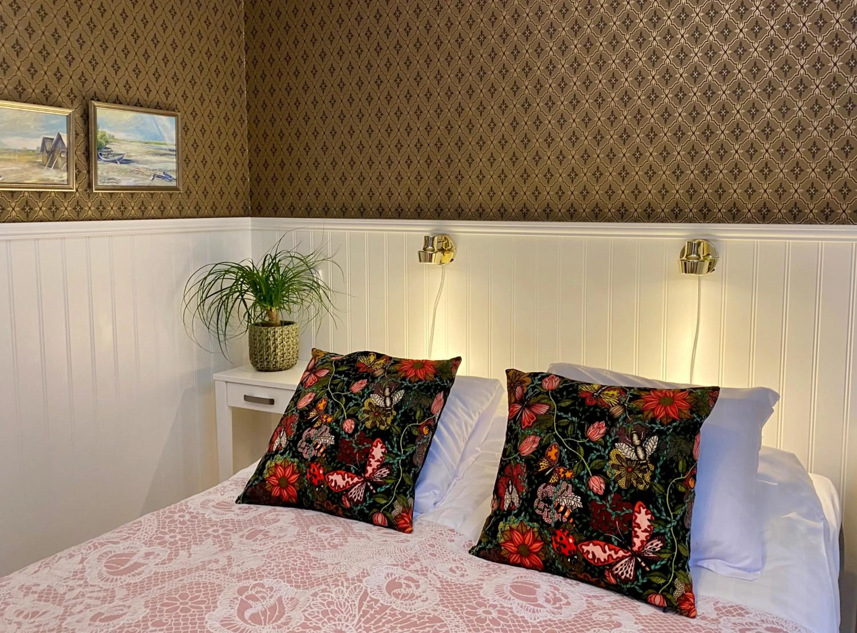 Bed in Hotell St Clemens