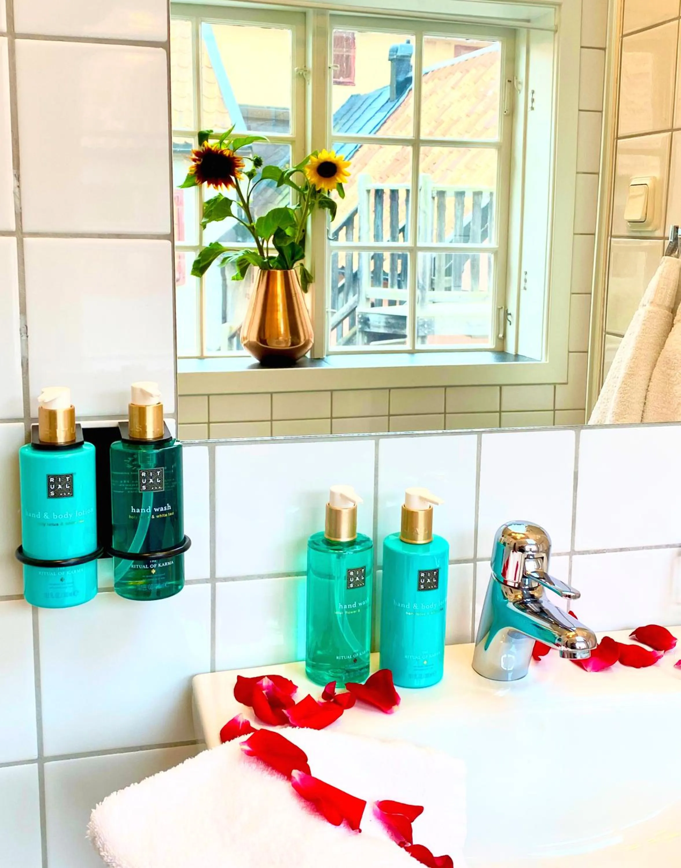 Bathroom in Hotell St Clemens