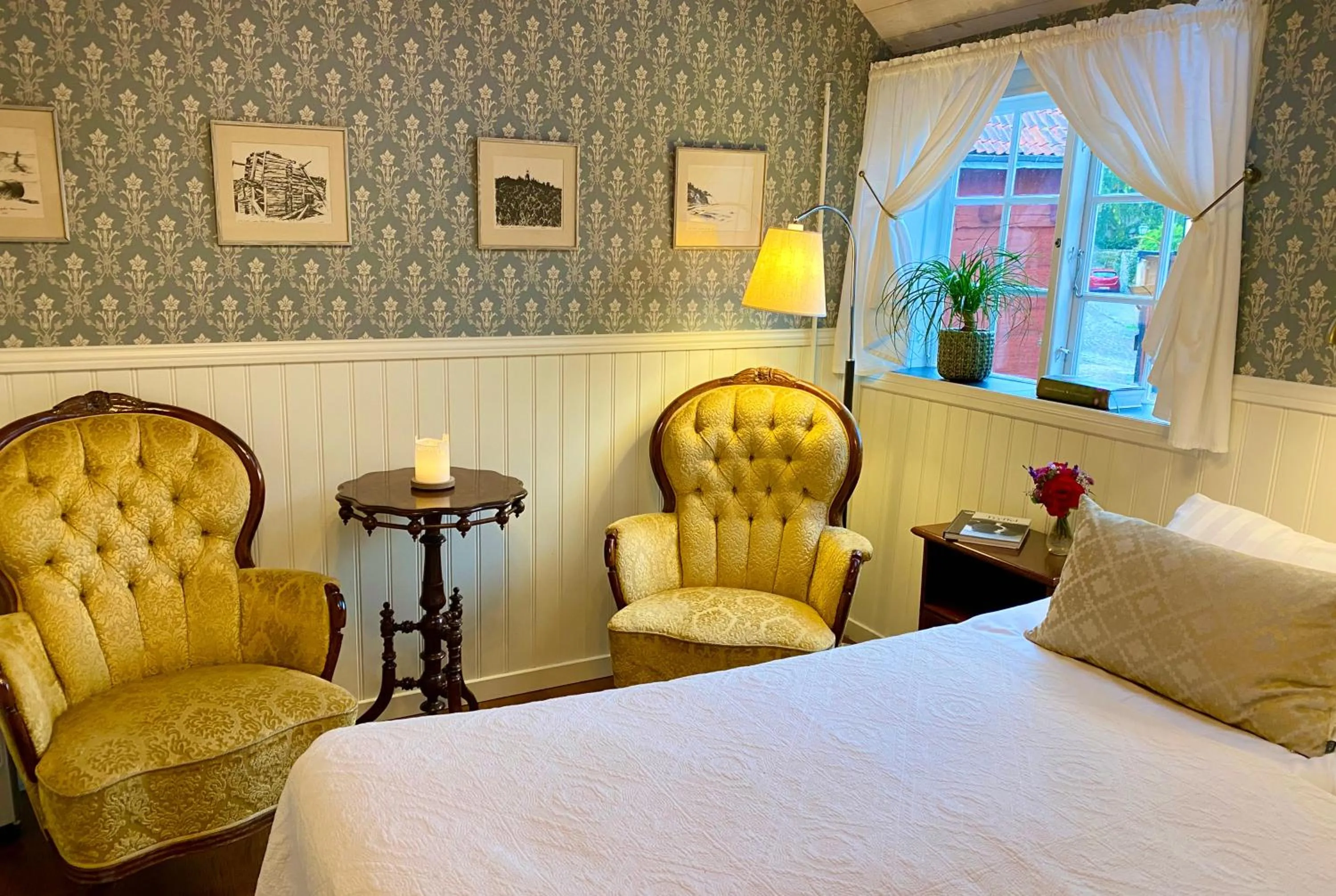 Bed in Hotell St Clemens