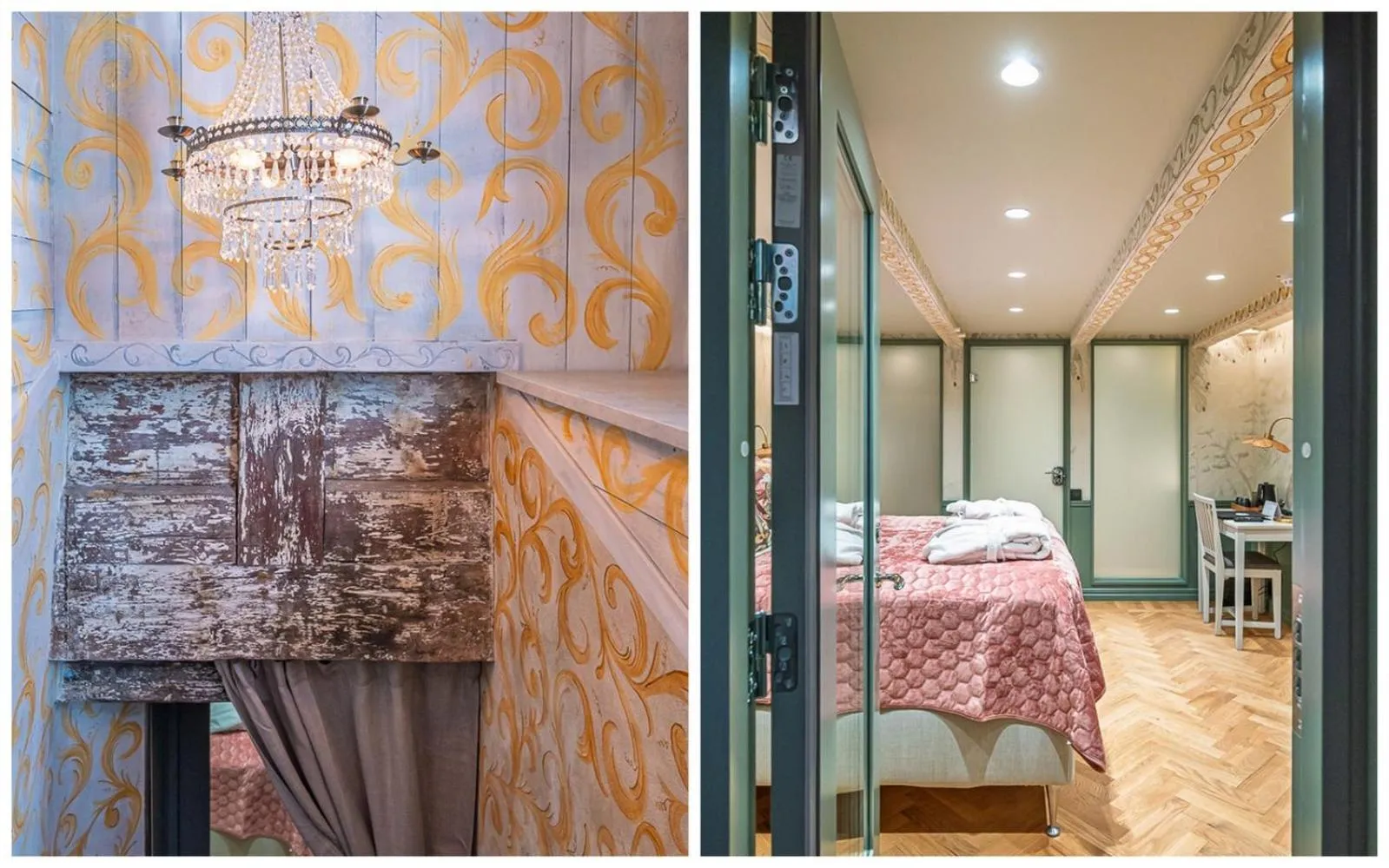 Bed in Hotell St Clemens