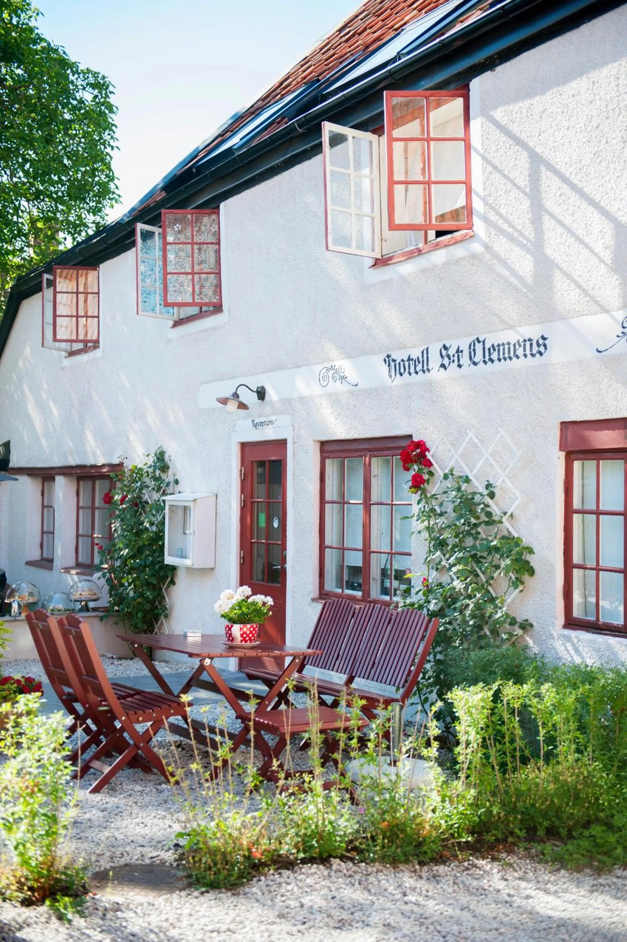 Garden in Hotell St Clemens