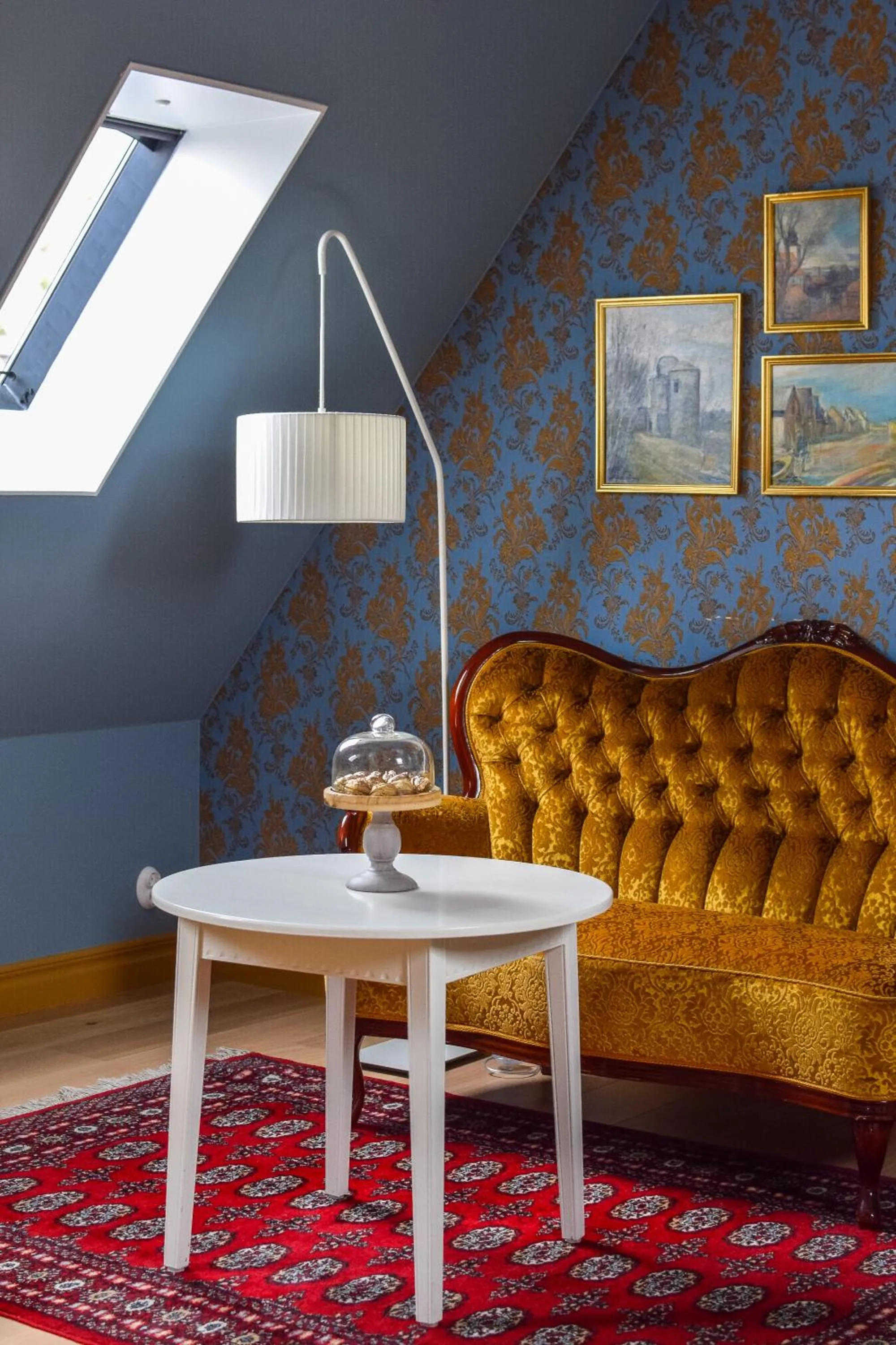 Living room in Hotell St Clemens