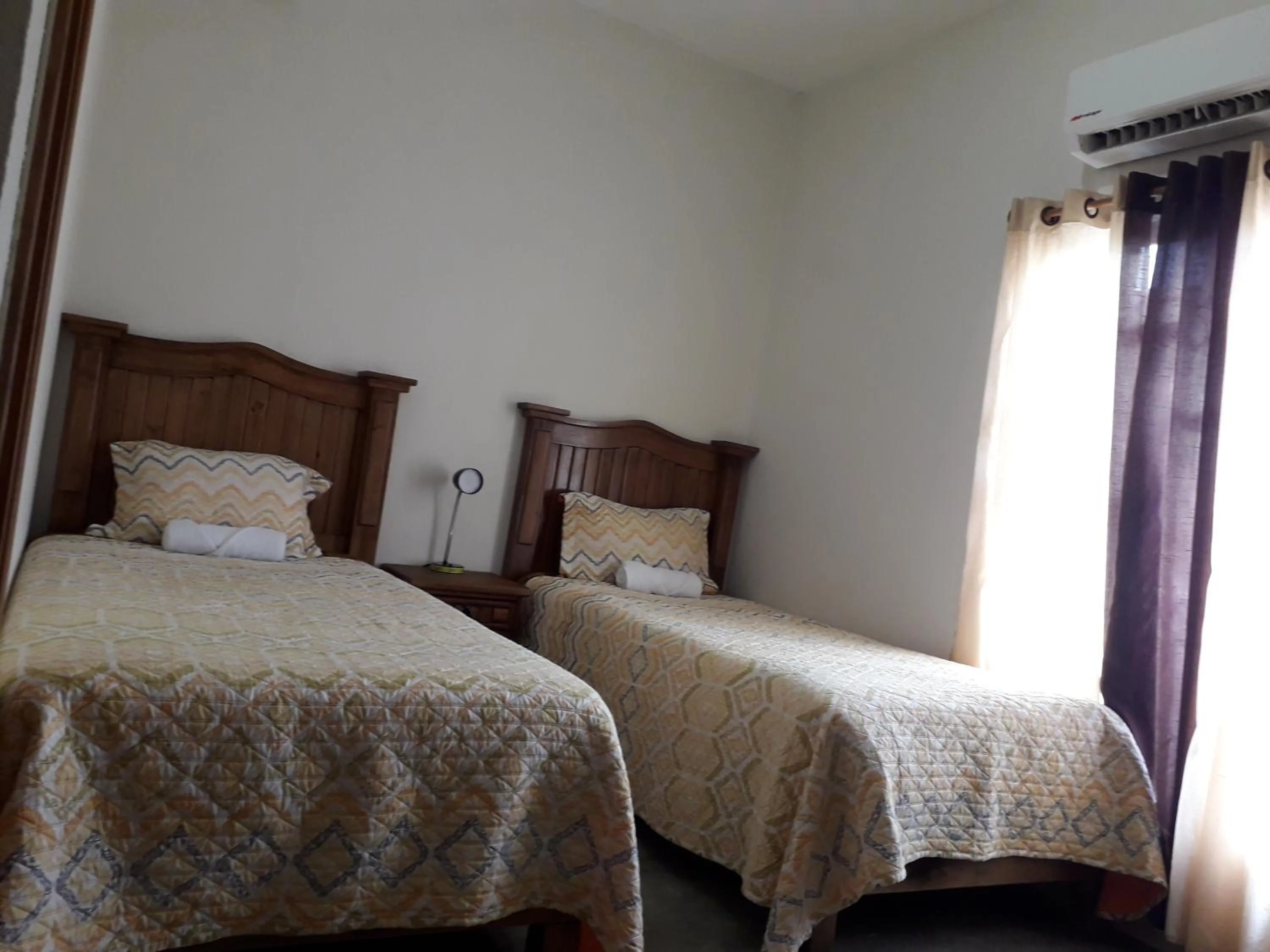 Bed in Hotel Purisima Concepción